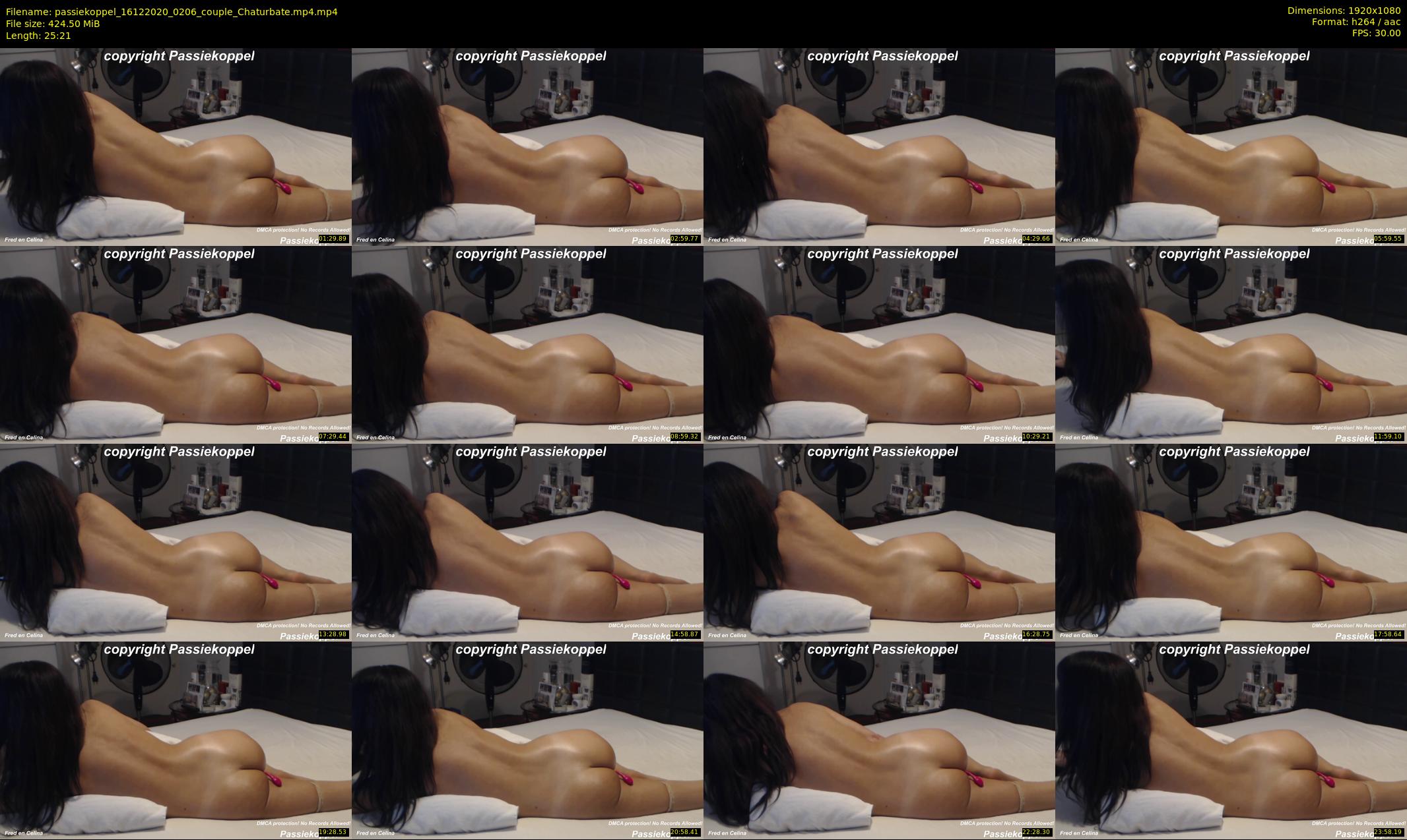 passiekoppel — 26 minute Chaturbate couple cam show recording, 1080p, Dec 16, 2020