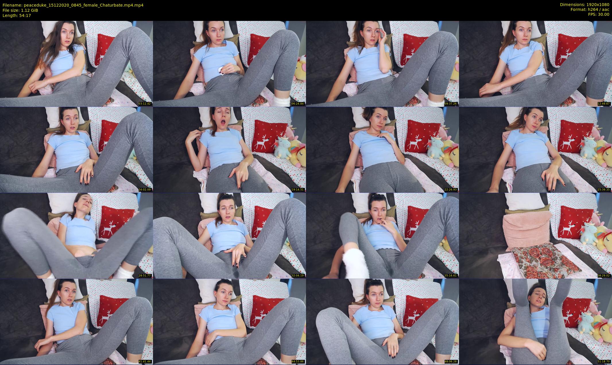 peaceduke — 55 minute Chaturbate female cam show recording, 1080p, Dec 15, 2020