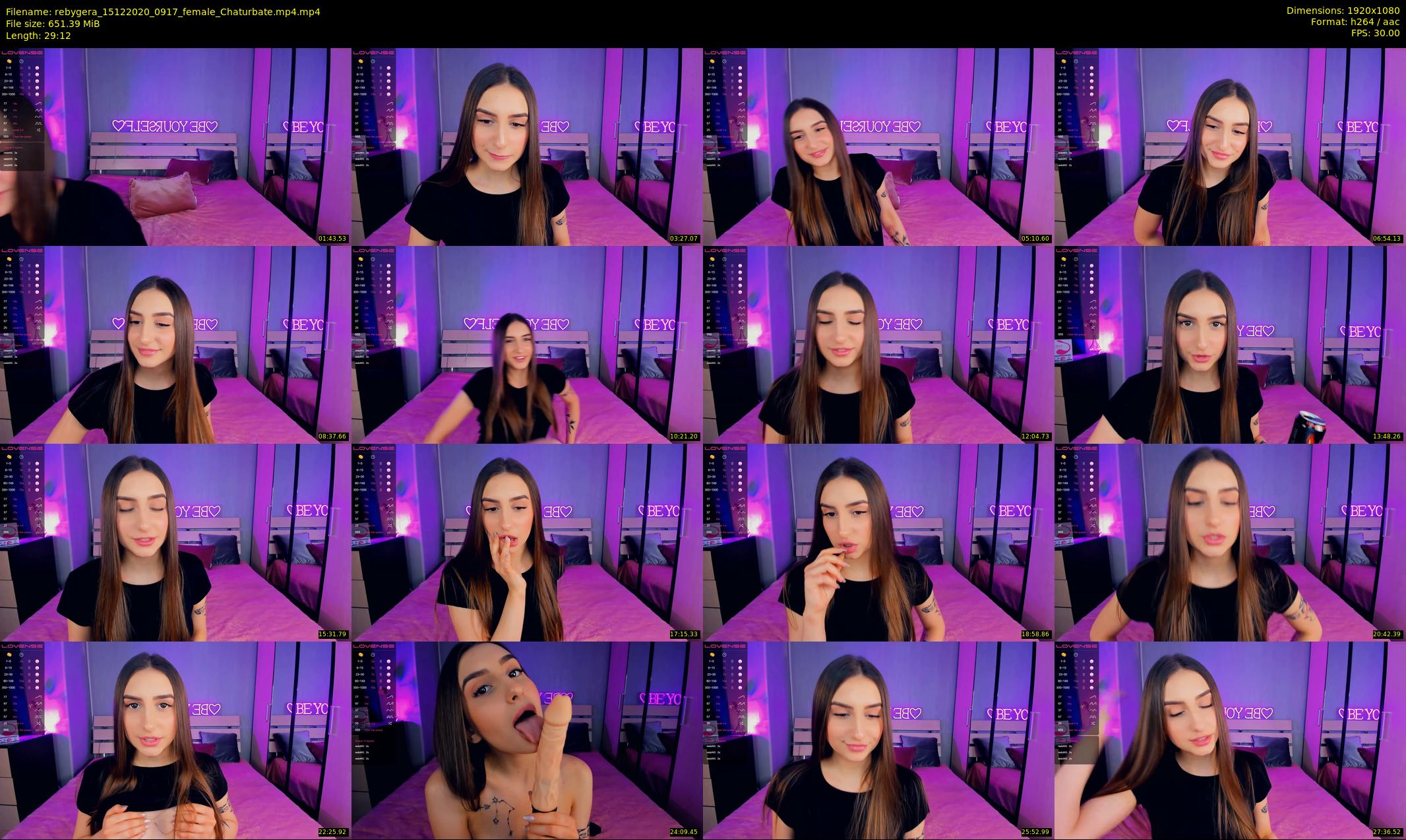 rebygera — 30 minute Chaturbate couple cam show recording, 1080p, Dec 15, 2020