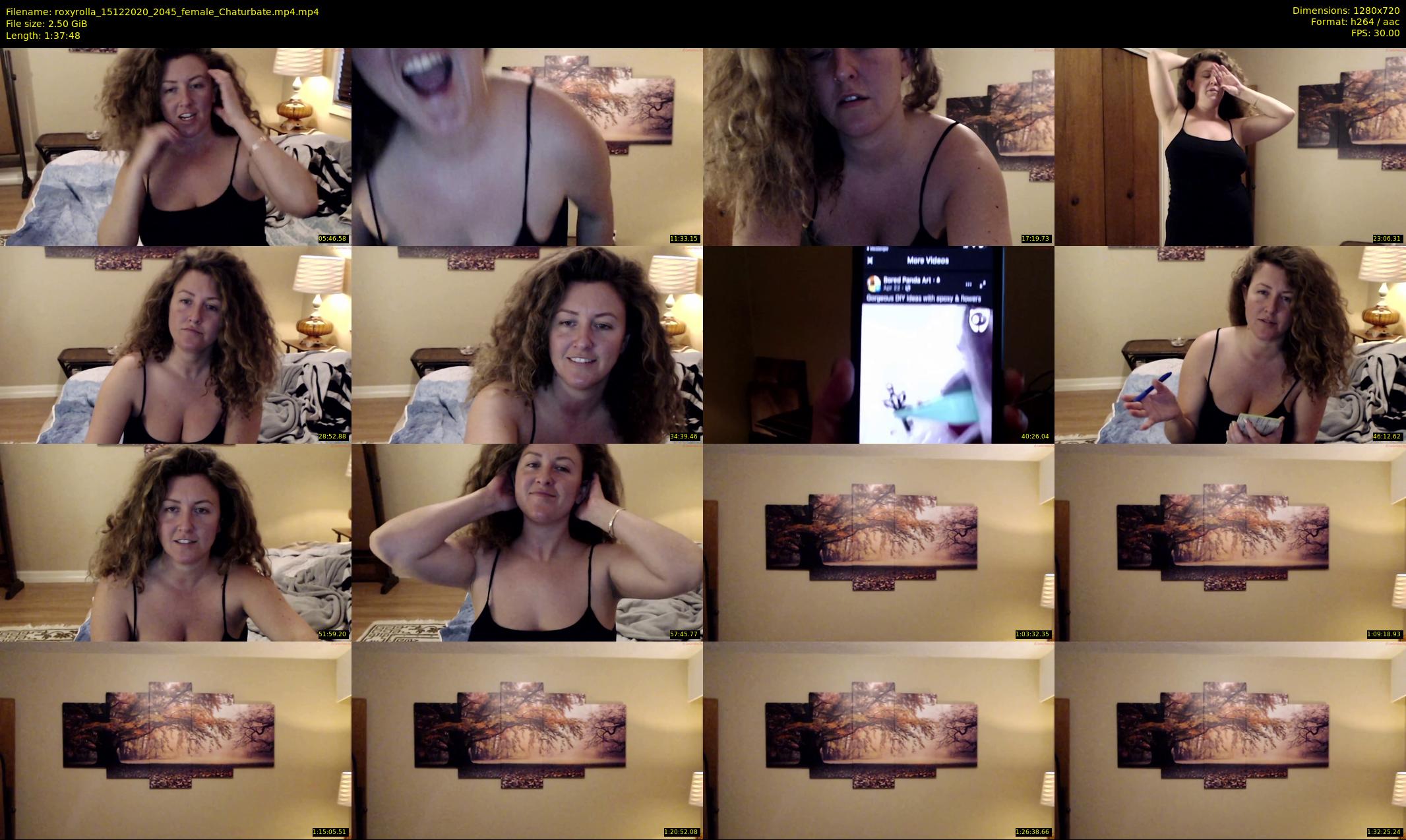 roxyrolla — 98 minute Chaturbate female cam show recording, 720p, Dec 15, 2020