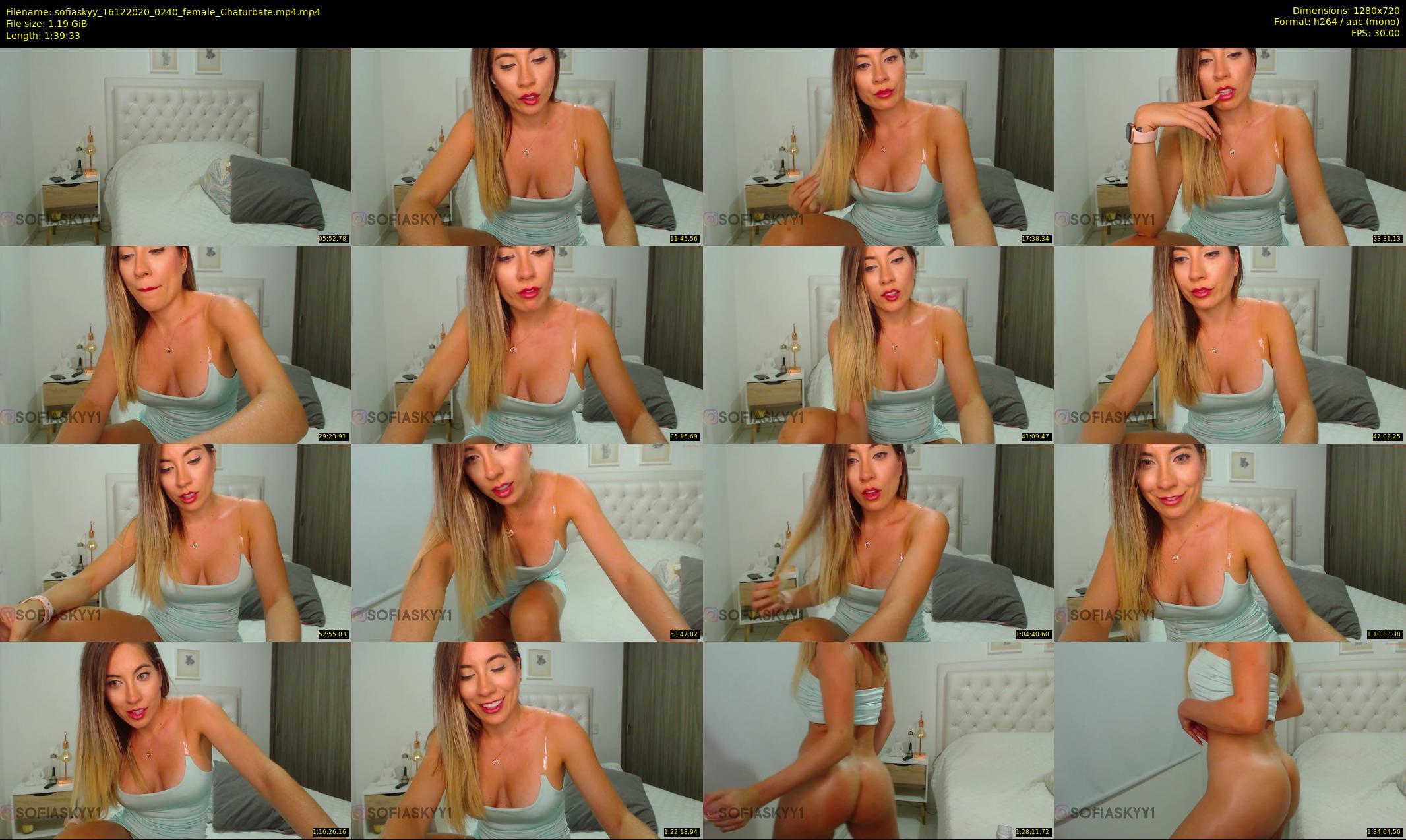 sofiaskyy — 100 minute Chaturbate female cam show recording, 720p, Dec 16, 2020