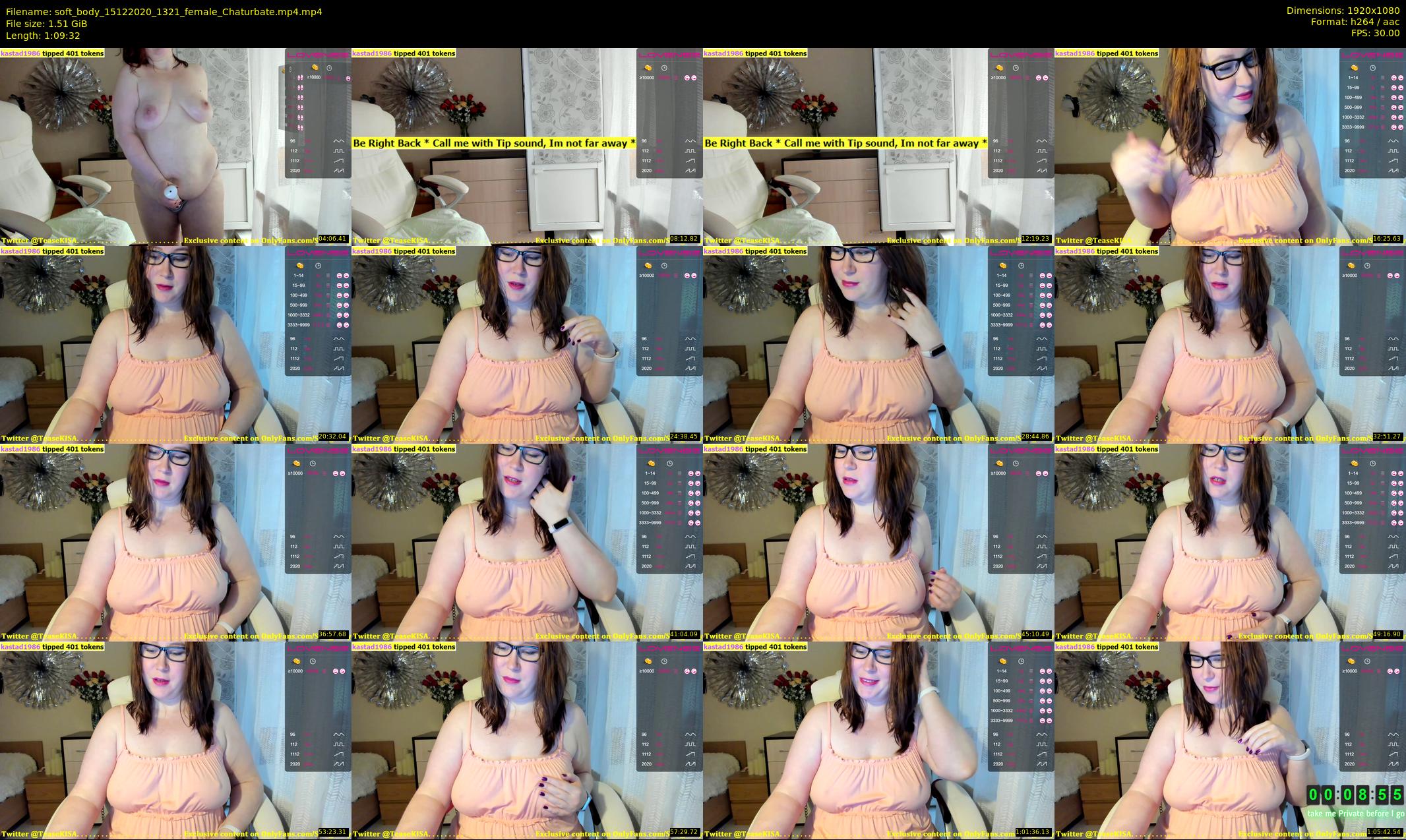 soft_body — 70 minute Chaturbate female cam show recording, 1080p, Dec 15, 2020