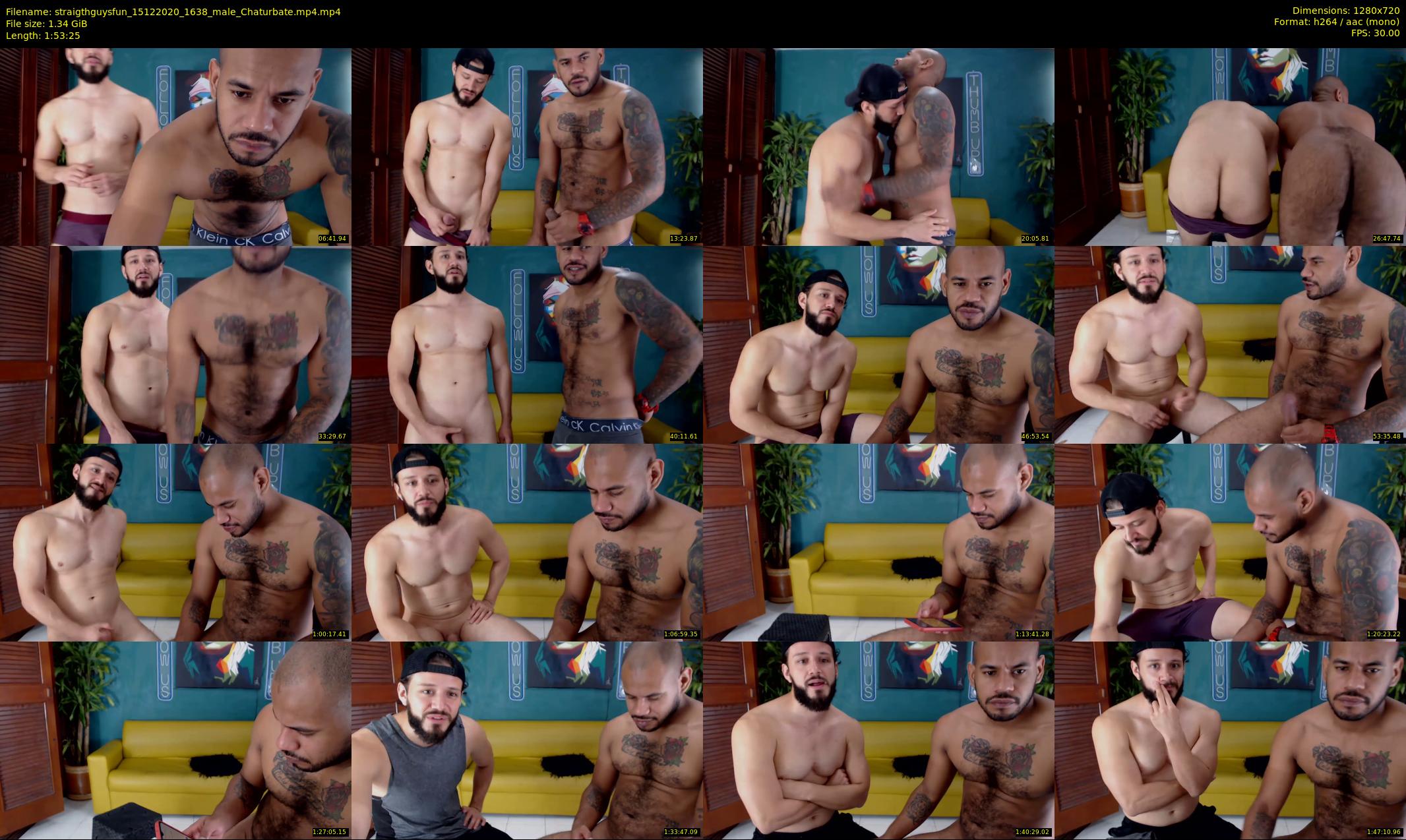 straigthguysfun — 114 minute Chaturbate male cam show recording, 720p, Dec 15, 2020