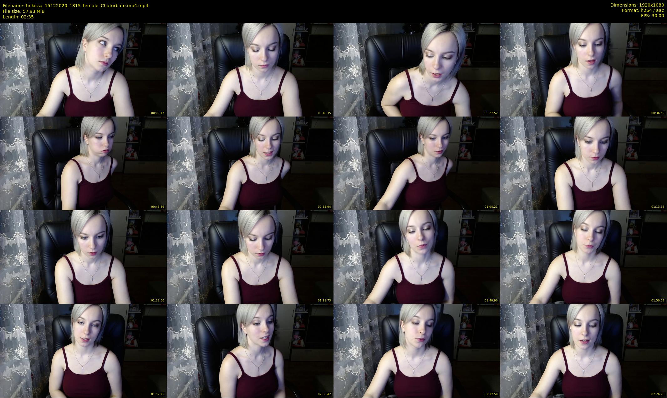 tinkissa — 3 minute Chaturbate couple cam show recording, 1080p, Dec 15, 2020