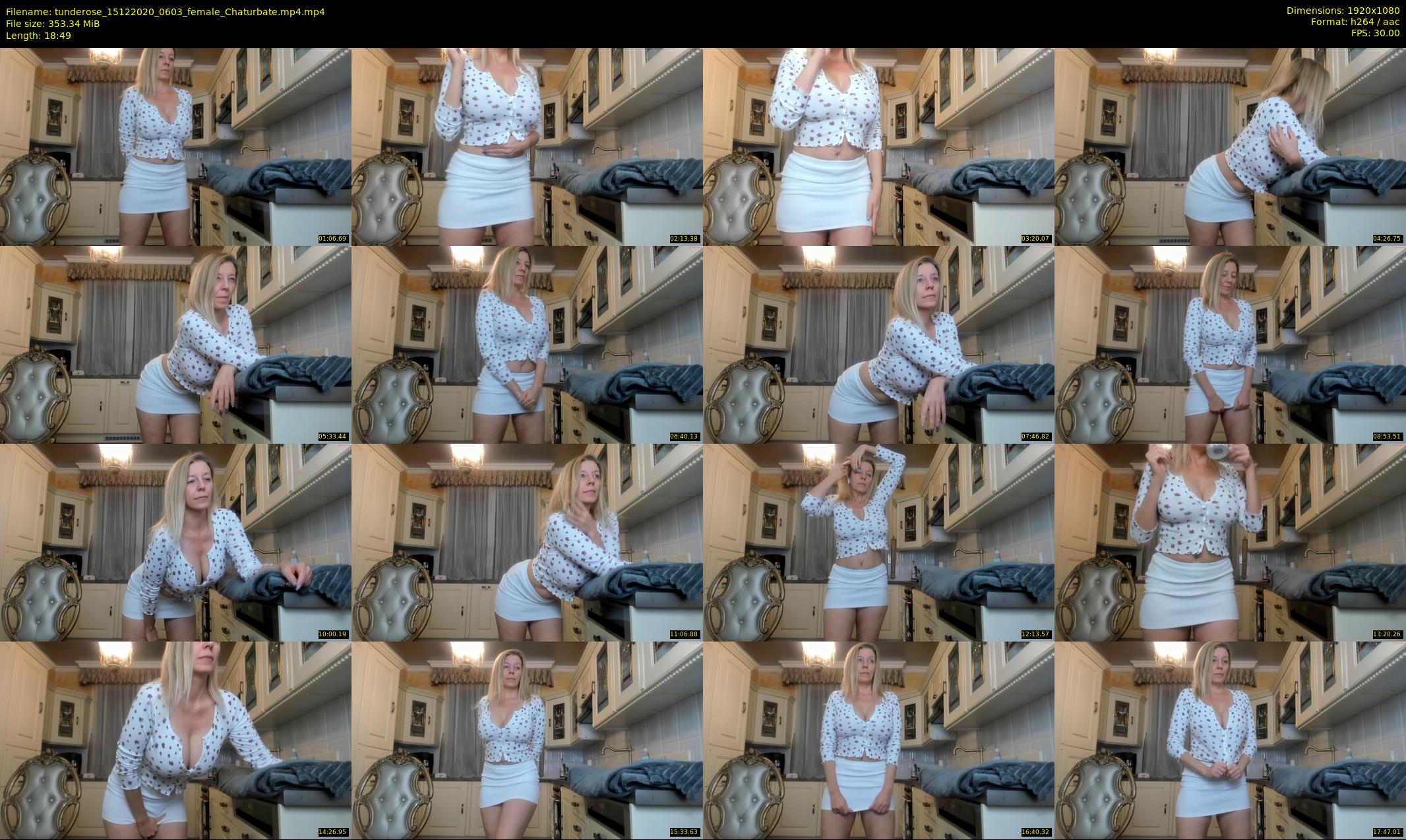 tunderose — 19 minute Chaturbate female cam show recording, 1080p, Dec 15, 2020