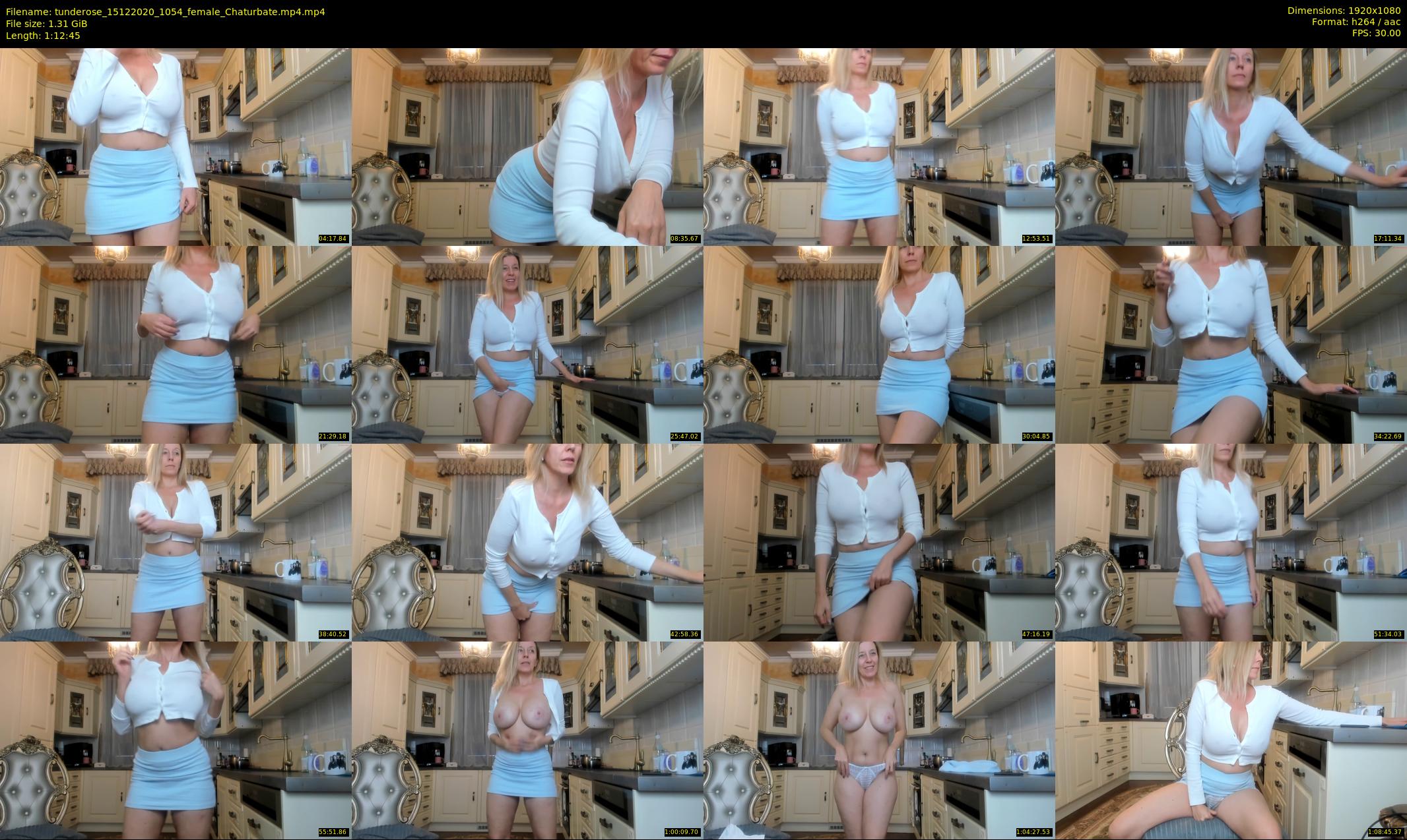 tunderose — 73 minute Chaturbate female cam show recording, 1080p, Dec 15, 2020