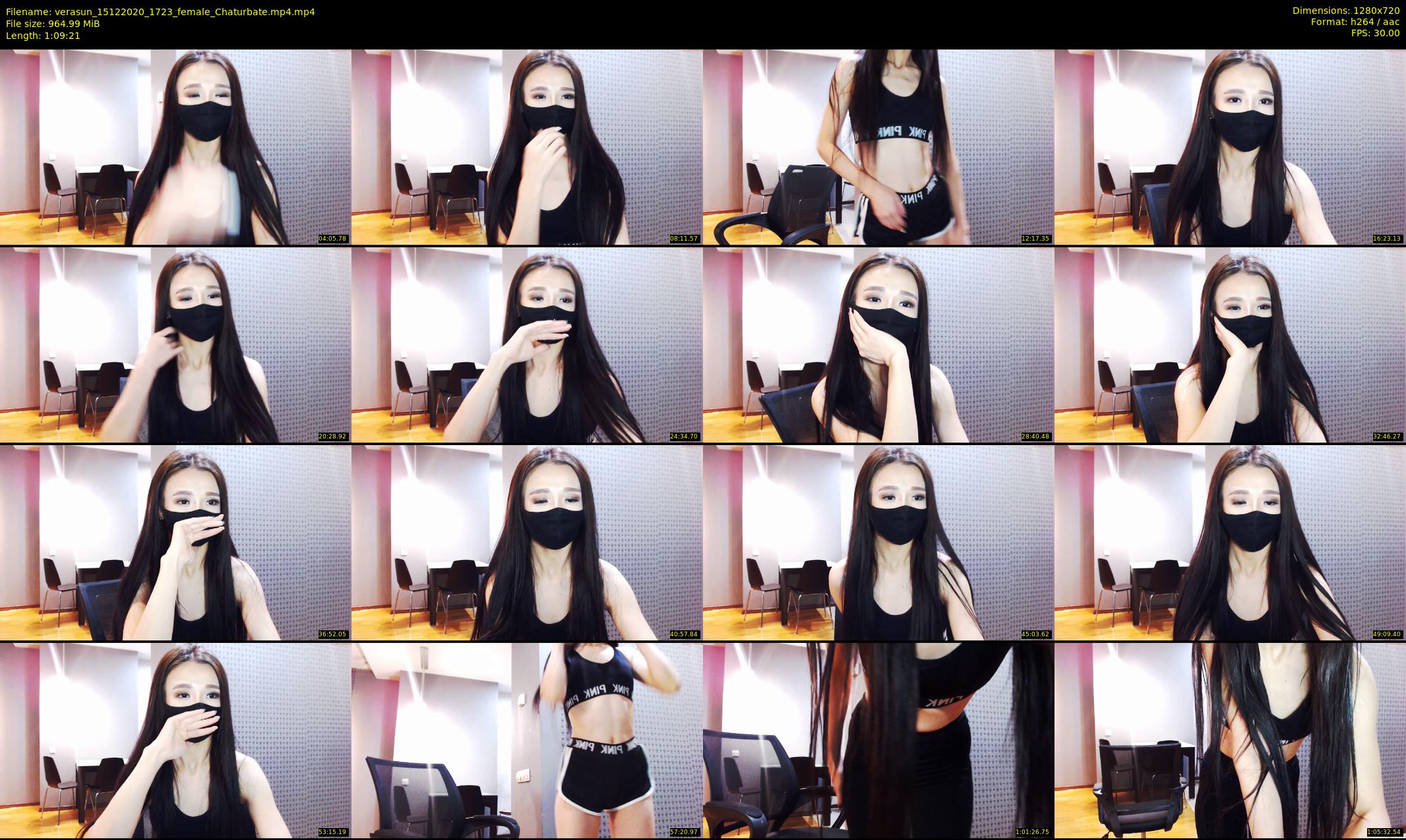 verasun — 70 minute Chaturbate female cam show recording, 720p, Dec 15, 2020