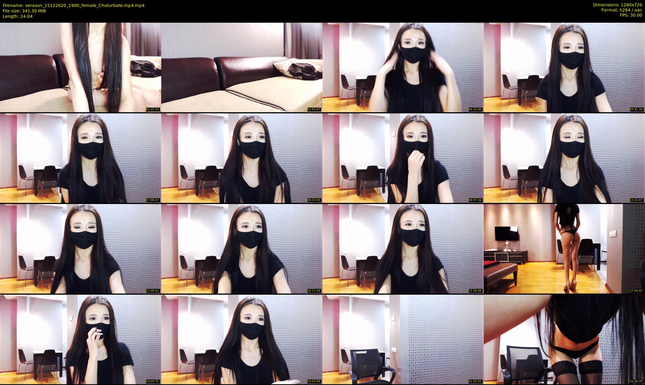 verasun — 25 minute Chaturbate female cam show recording, 720p, Dec 15, 2020