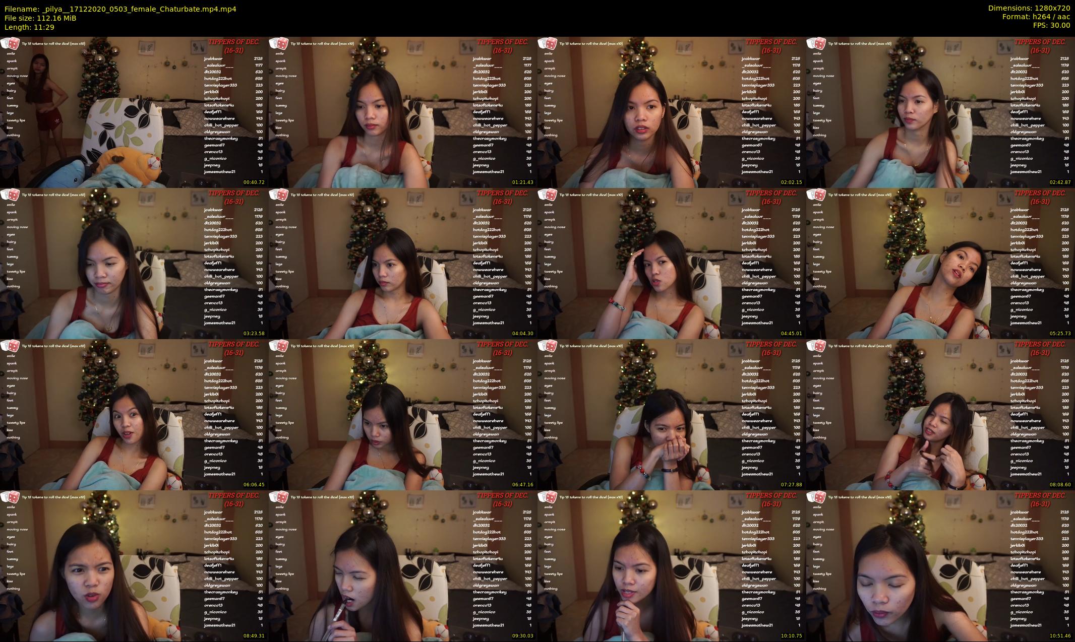 _pilya_ — 12 minute Chaturbate female cam show recording, 720p, Dec 17, 2020