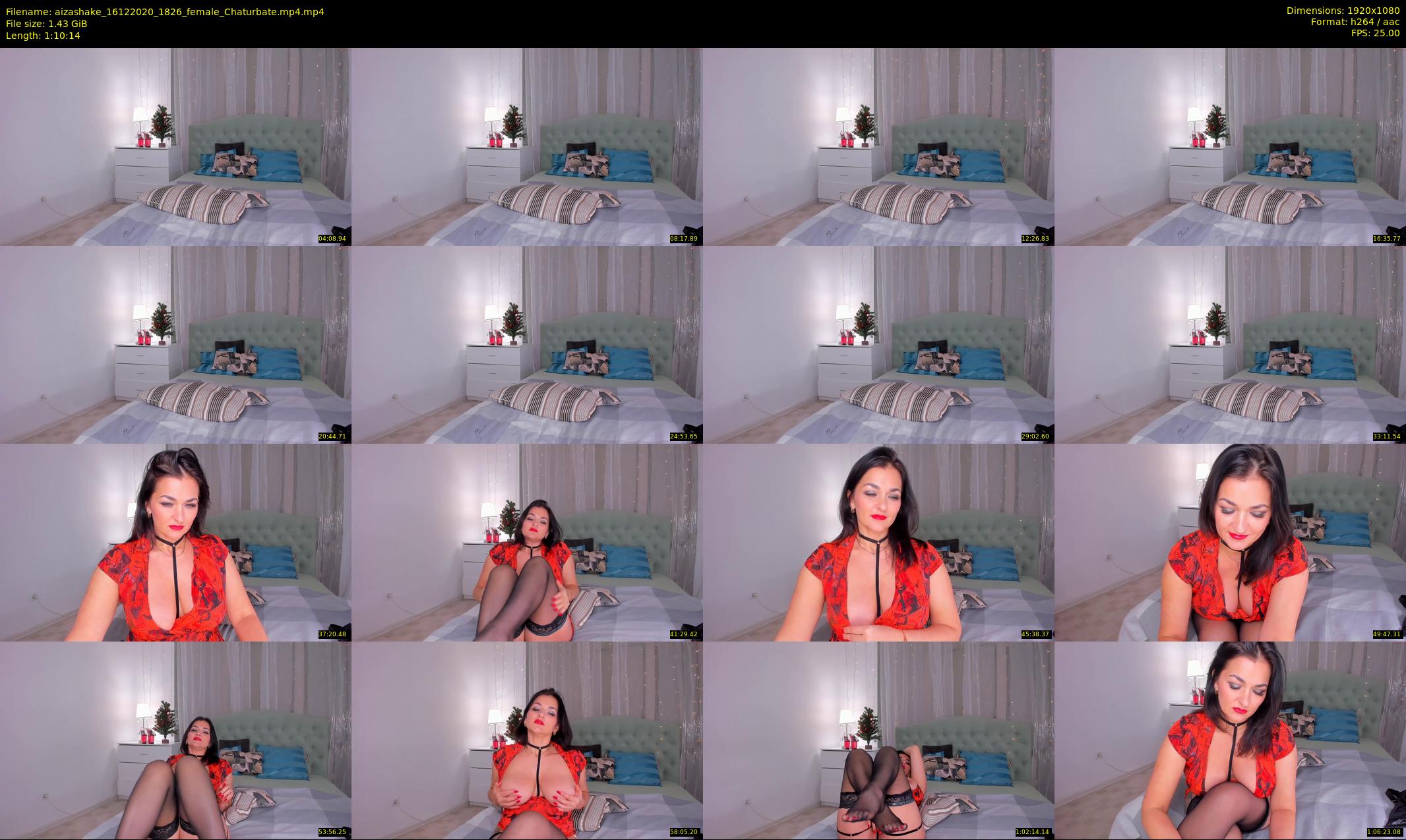 aizashake — 71 minute Chaturbate female cam show recording, 1080p, Dec 16, 2020