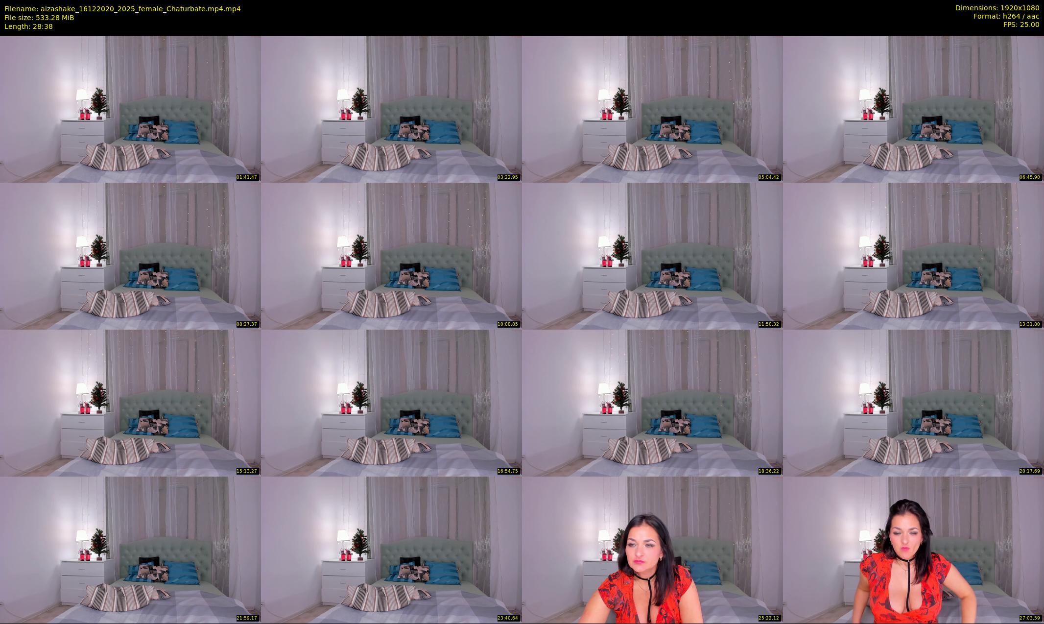 aizashake — 29 minute Chaturbate female cam show recording, 1080p, Dec 16, 2020