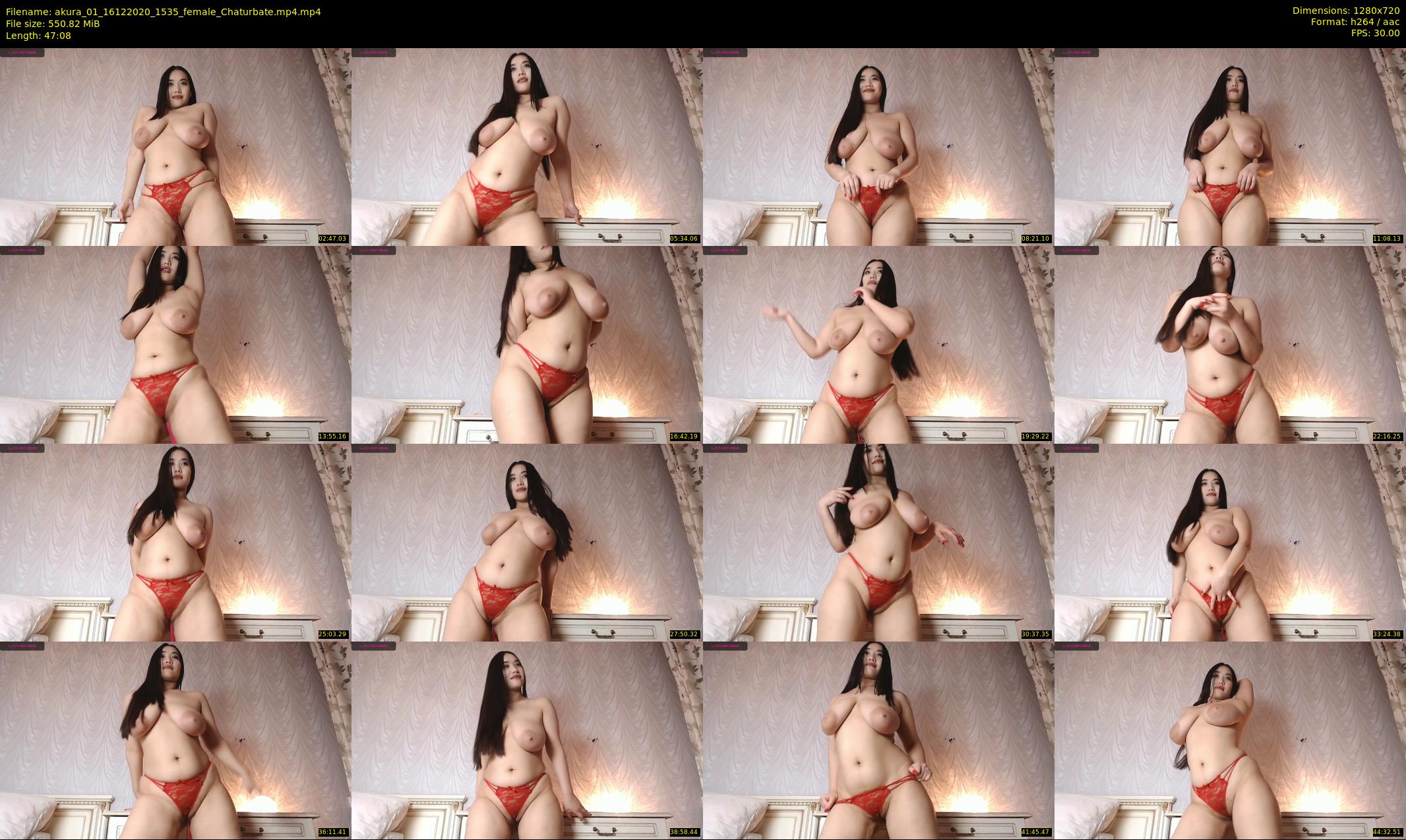 akura_01 — 48 minute Chaturbate female cam show recording, 720p, Dec 16, 2020