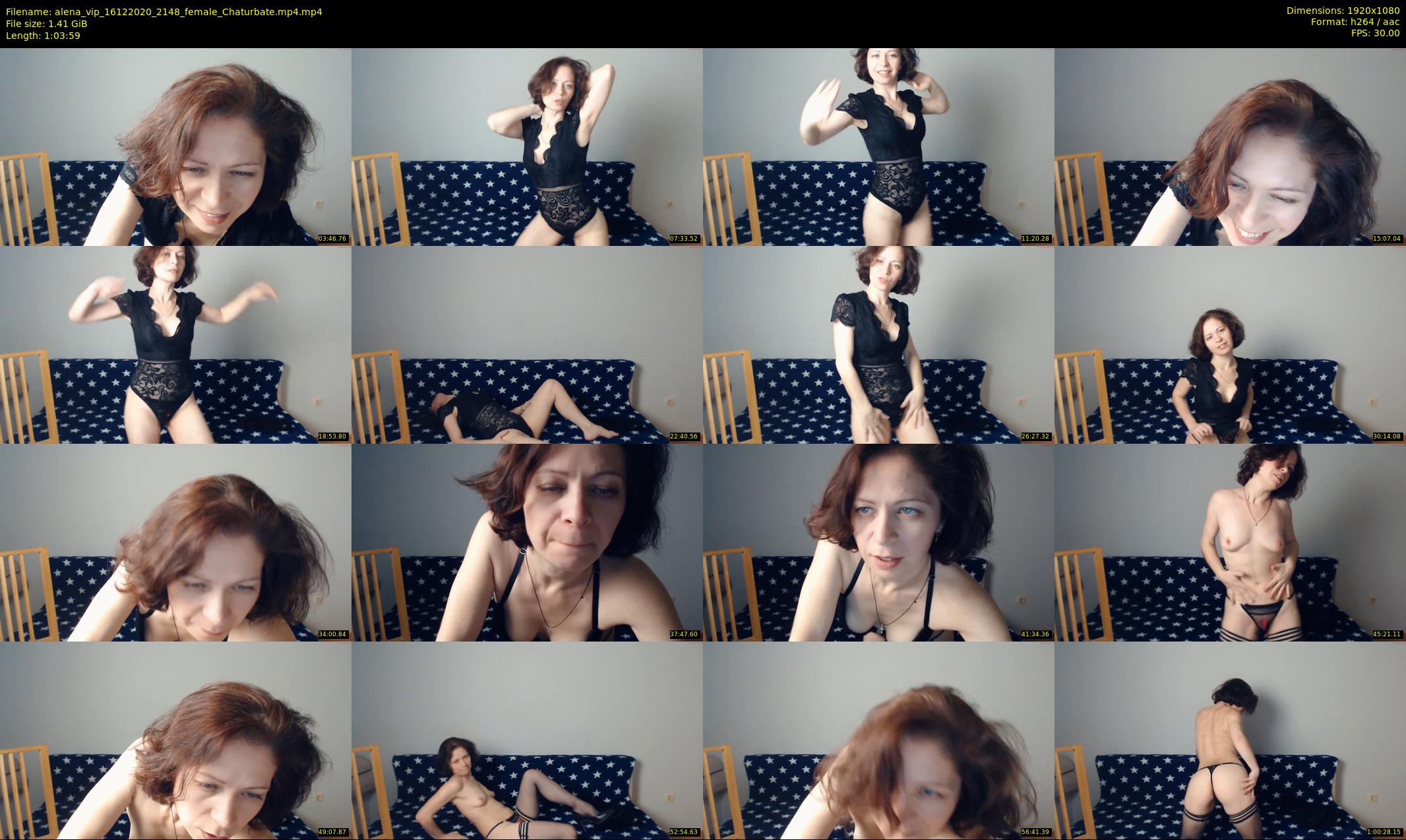 alena_vip — 64 minute Chaturbate female cam show recording, 1080p, Dec 16, 2020