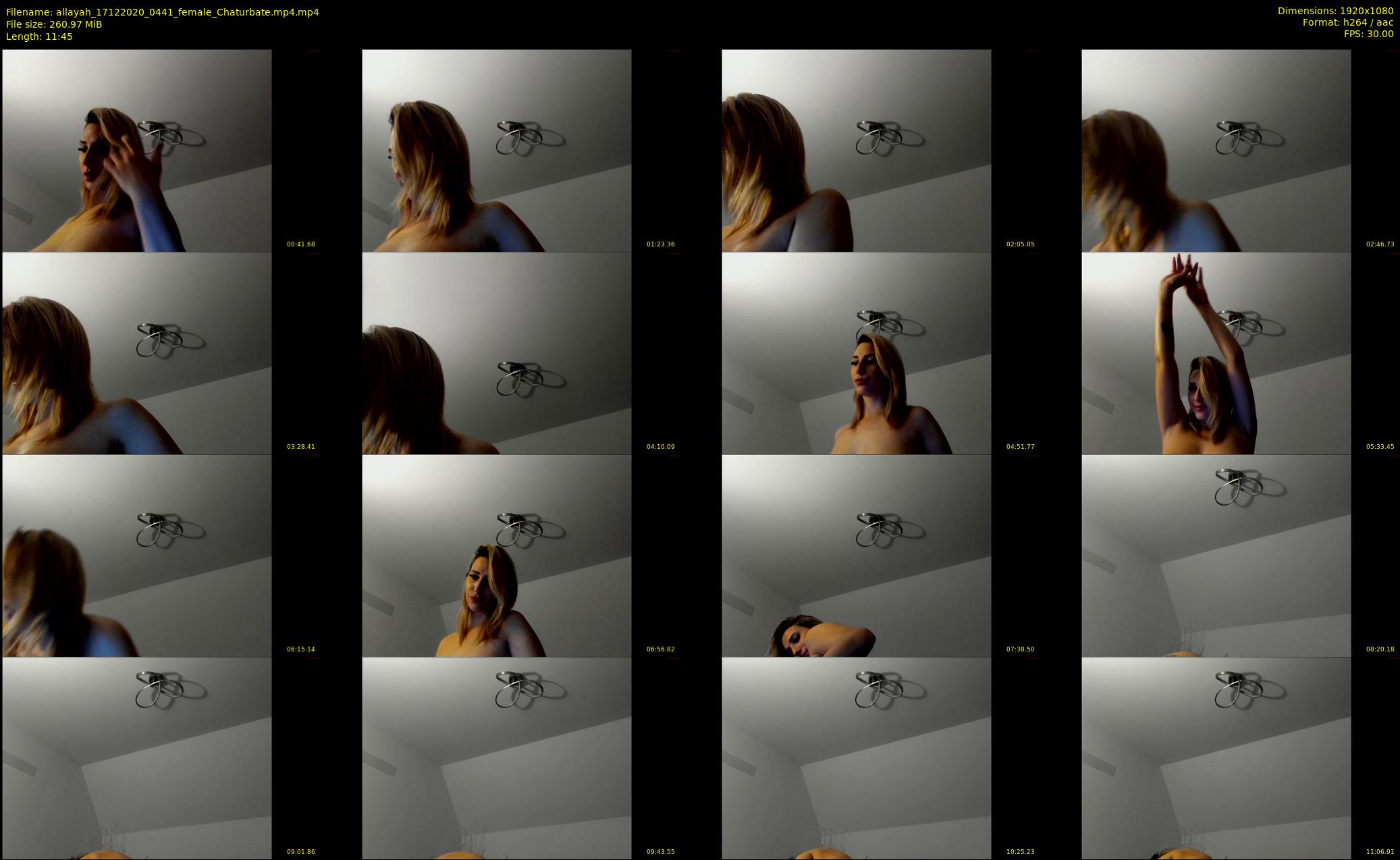 allayah — 12 minute Chaturbate female cam show recording, 1080p, Dec 17, 2020