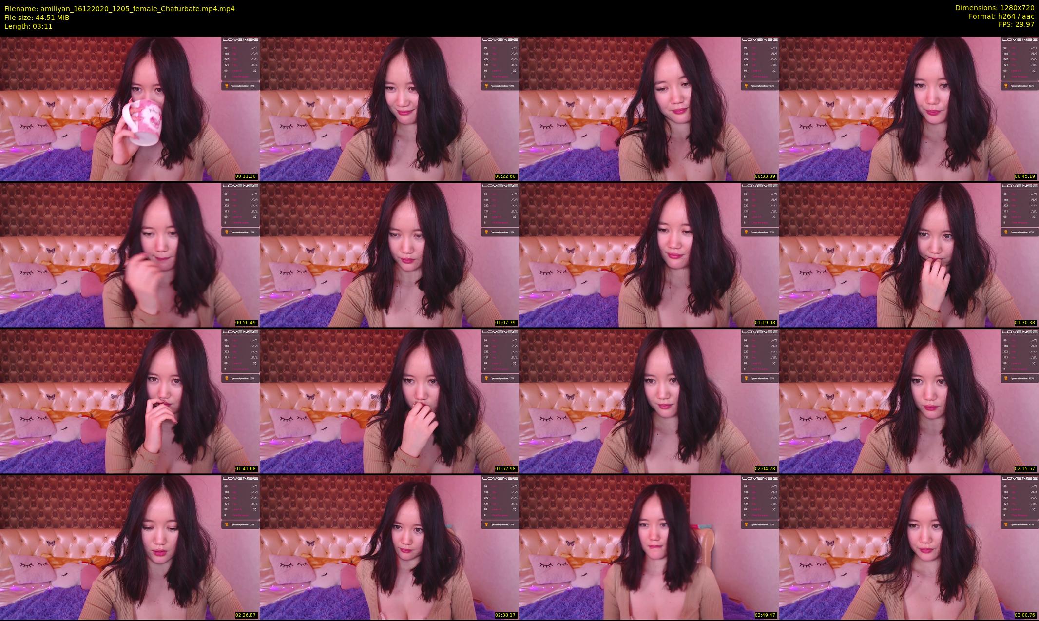 amiliyan — 4 minute Chaturbate female cam show recording, 720p, Dec 16, 2020