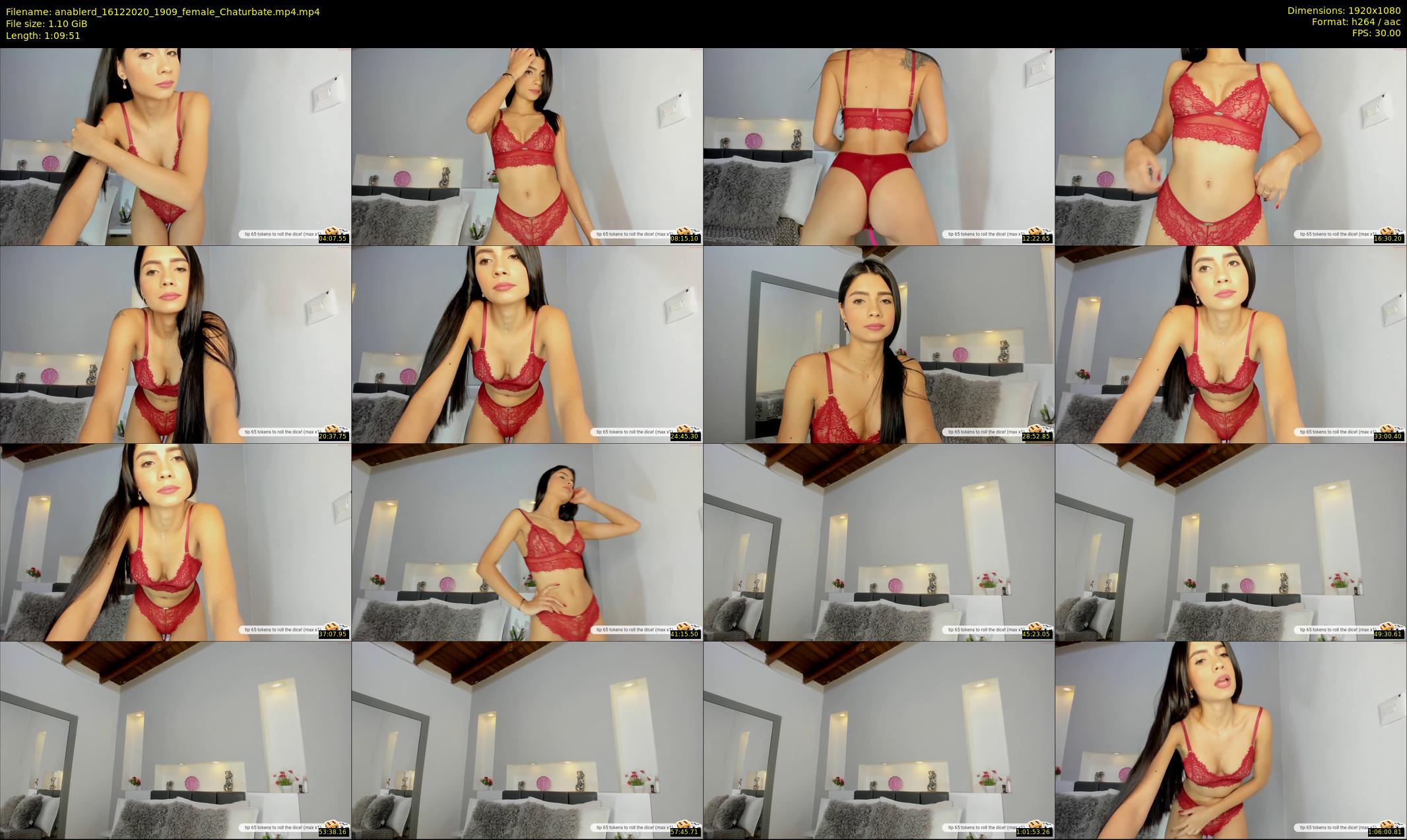 anablerd — 70 minute Chaturbate female cam show recording, 1080p, Dec 16, 2020