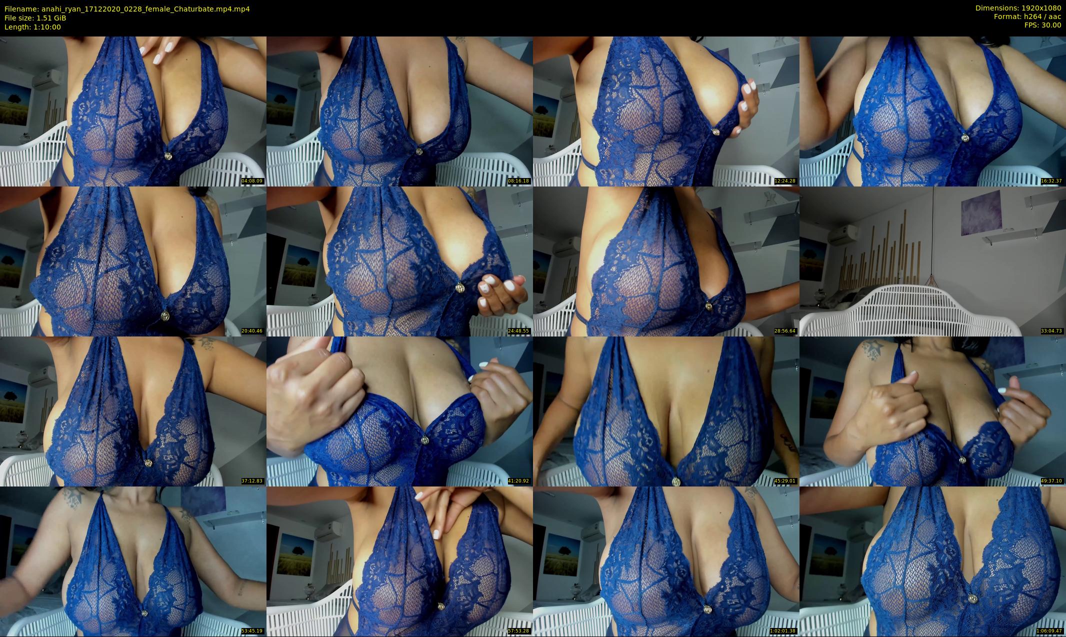 anahi_ryan — 70 minute Chaturbate female cam show recording, 1080p, Dec 17, 2020