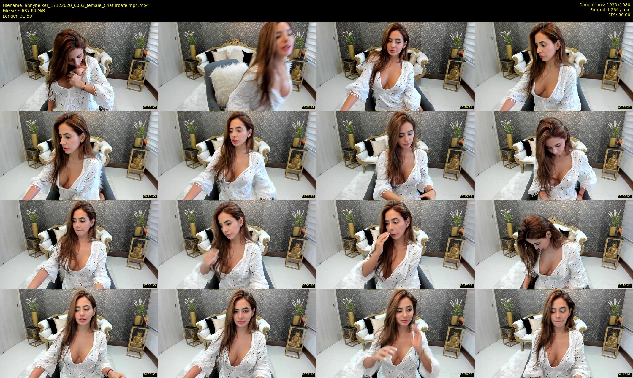 annybeiker — 32 minute Chaturbate female cam show recording, 1080p, Dec 17, 2020