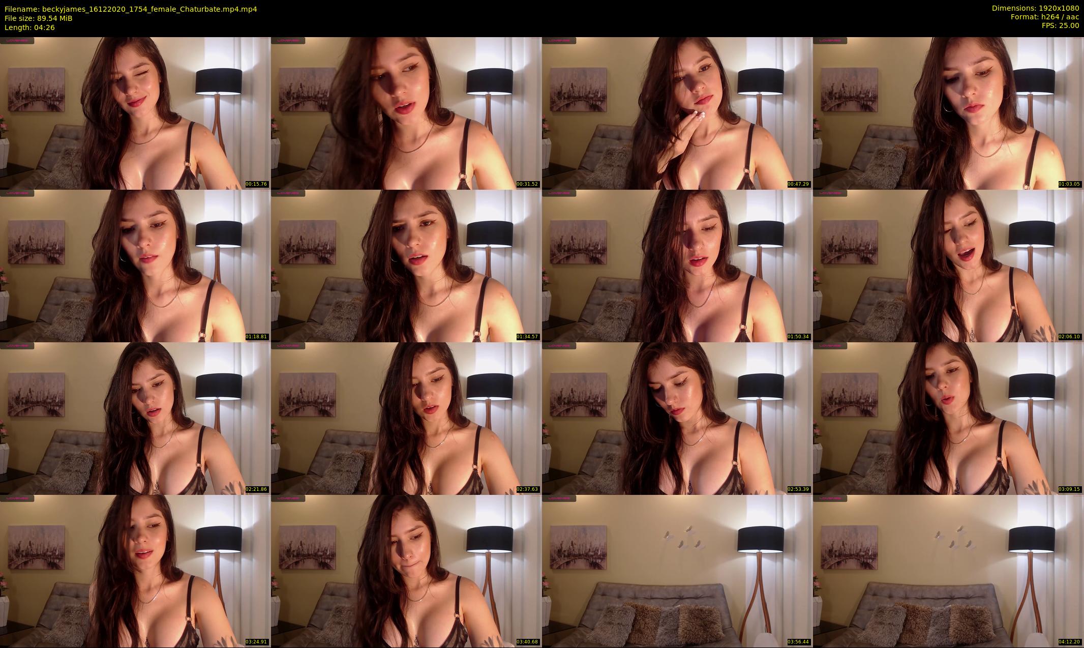 beckyjames — 5 minute Chaturbate female cam show recording, 1080p, Dec 16, 2020