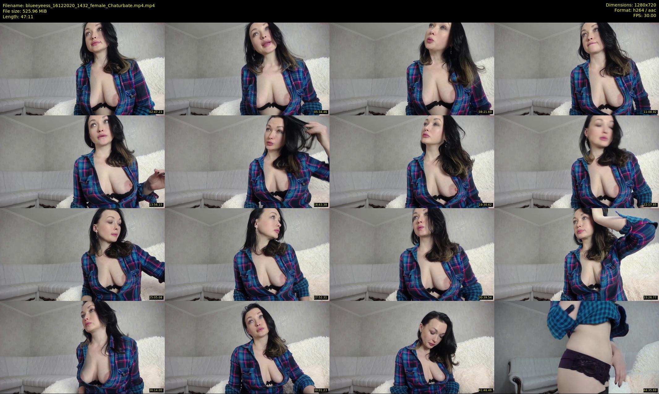 blueeyeess — 48 minute Chaturbate female cam show recording, 720p, Dec 16, 2020