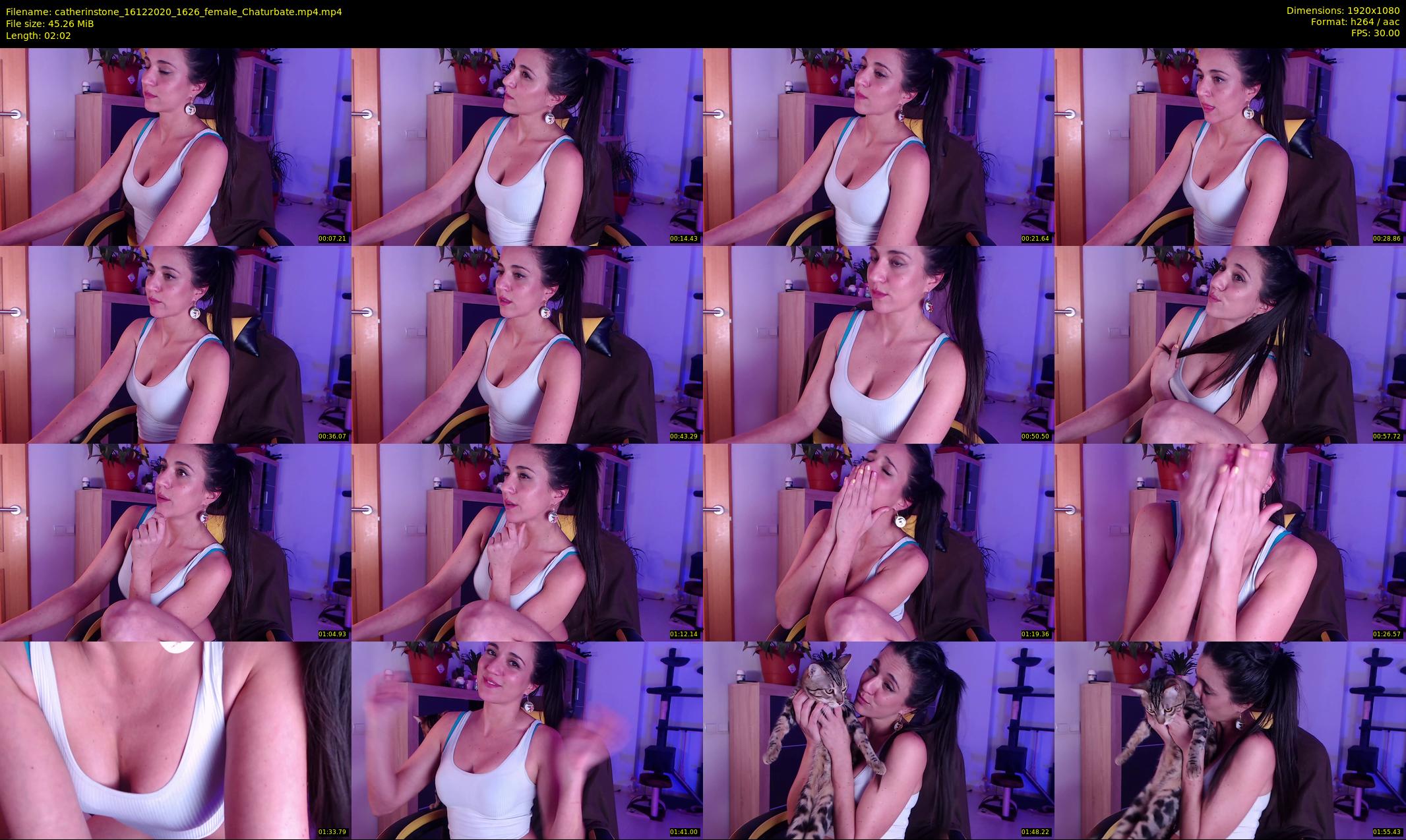 catherinstone — 3 minute Chaturbate female cam show recording, 1080p, Dec 16, 2020