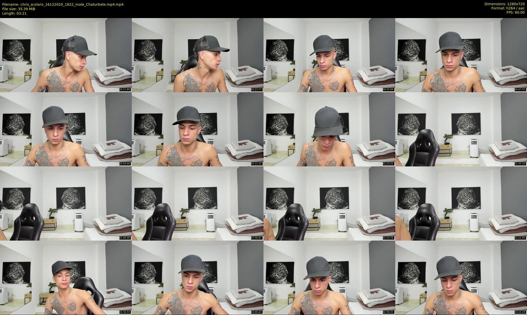chris_scolaro — 4 minute Chaturbate male cam show recording, 720p, Dec 16, 2020