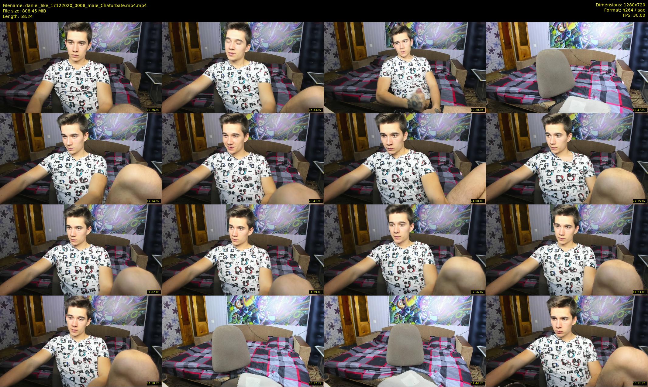 daniel_like — 59 minute Chaturbate male cam show recording, 720p, Dec 17, 2020