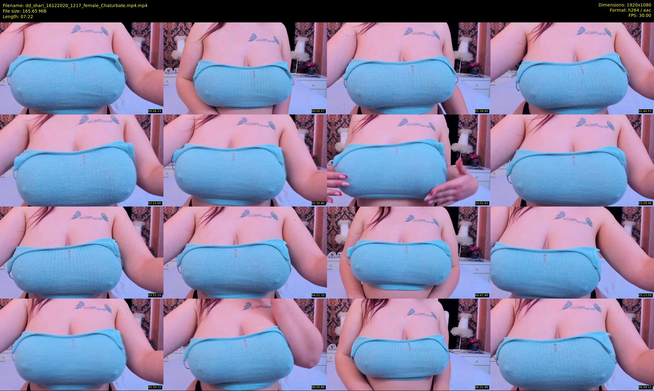 dd_shari — 8 minute Chaturbate female cam show recording, 1080p, Dec 16, 2020