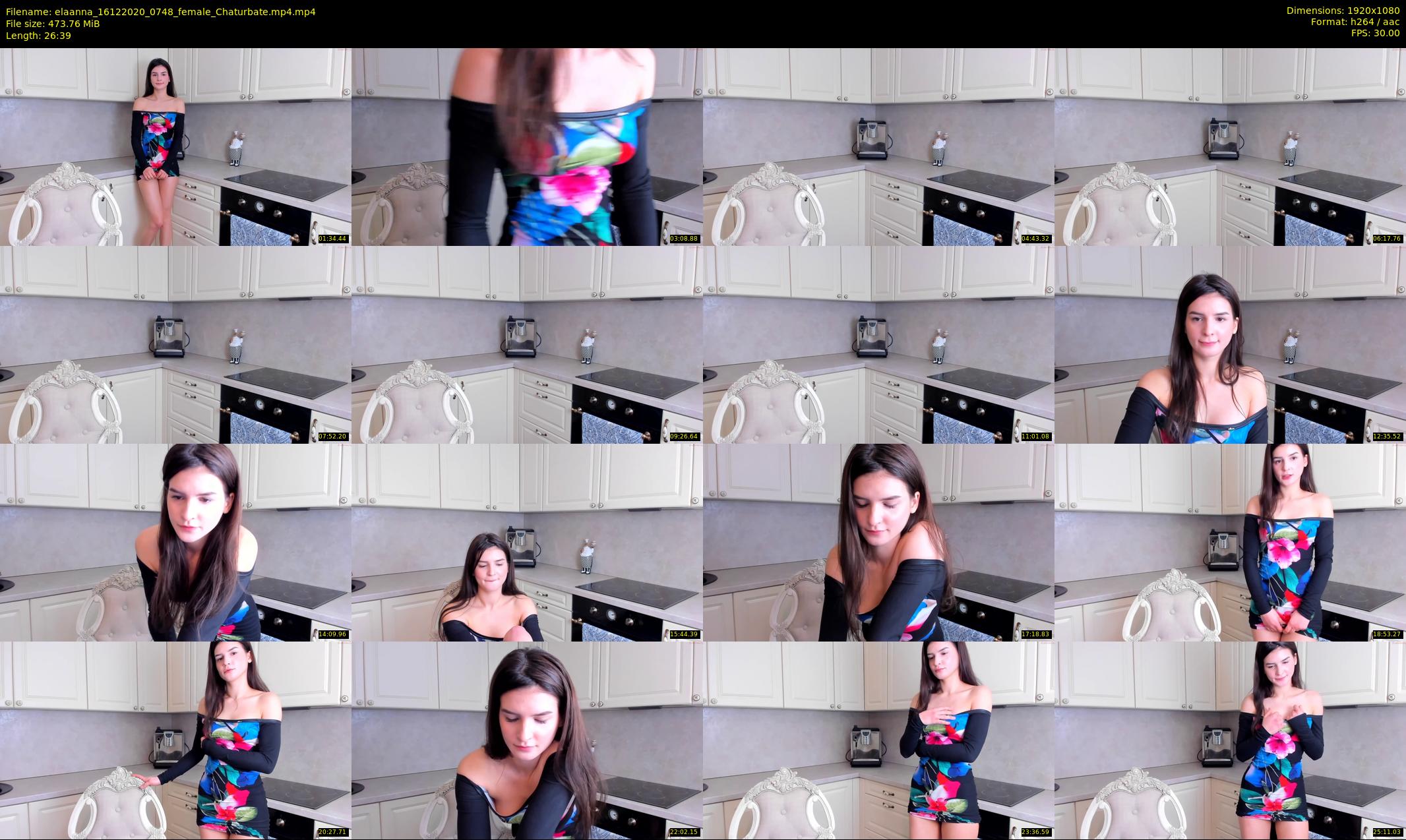 elaanna — 27 minute Chaturbate female cam show recording, 1080p, Dec 16, 2020