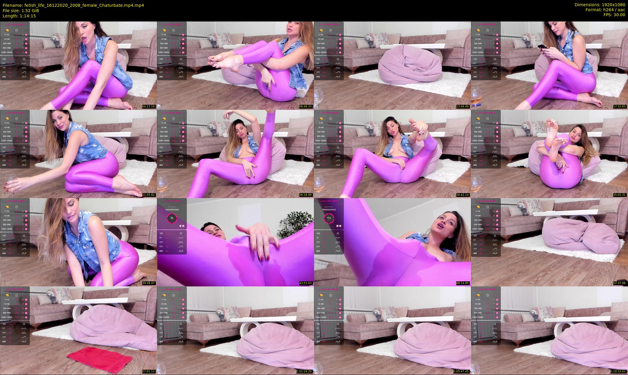 fetish_life — 75 minute Chaturbate female cam show recording, 1080p, Dec 16, 2020