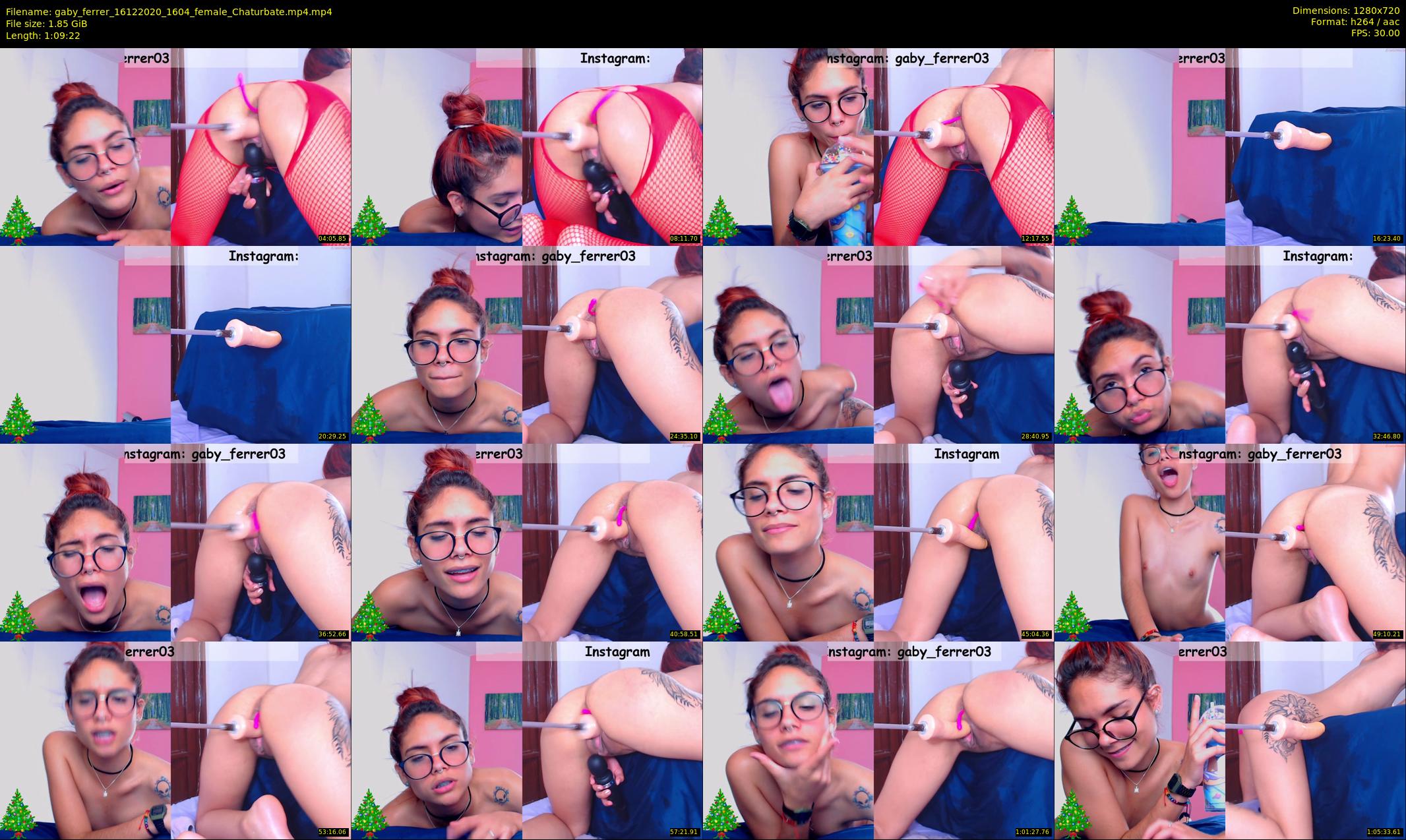 gaby_ferrer — 70 minute Chaturbate female cam show recording, 720p, Dec 16, 2020