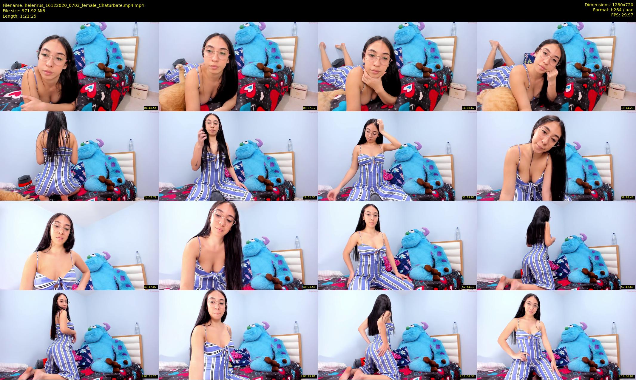 helenrus — 82 minute Chaturbate female cam show recording, 720p, Dec 16, 2020