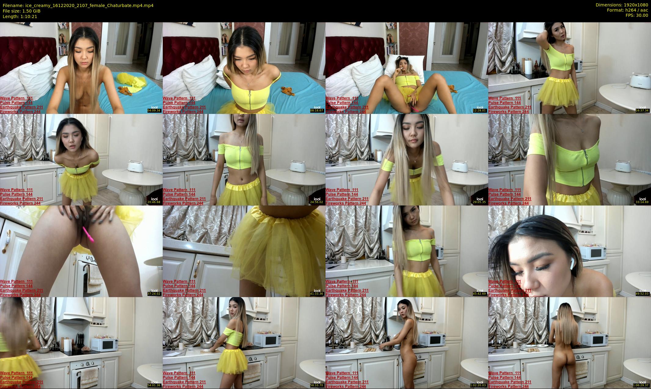ice_creamy — 71 minute Chaturbate female cam show recording, 1080p, Dec 16, 2020