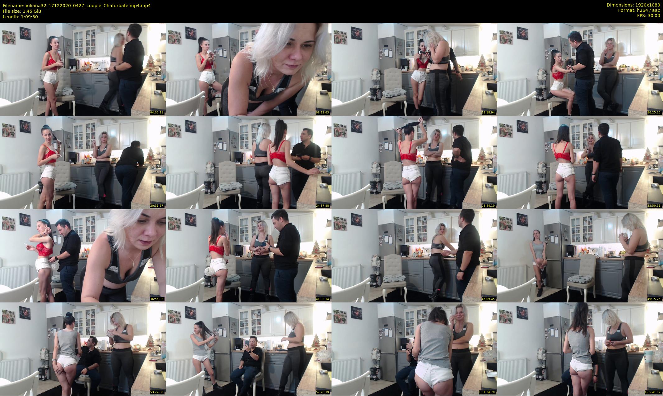 iuliana32 — 70 minute Chaturbate couple cam show recording, 1080p, Dec 17, 2020