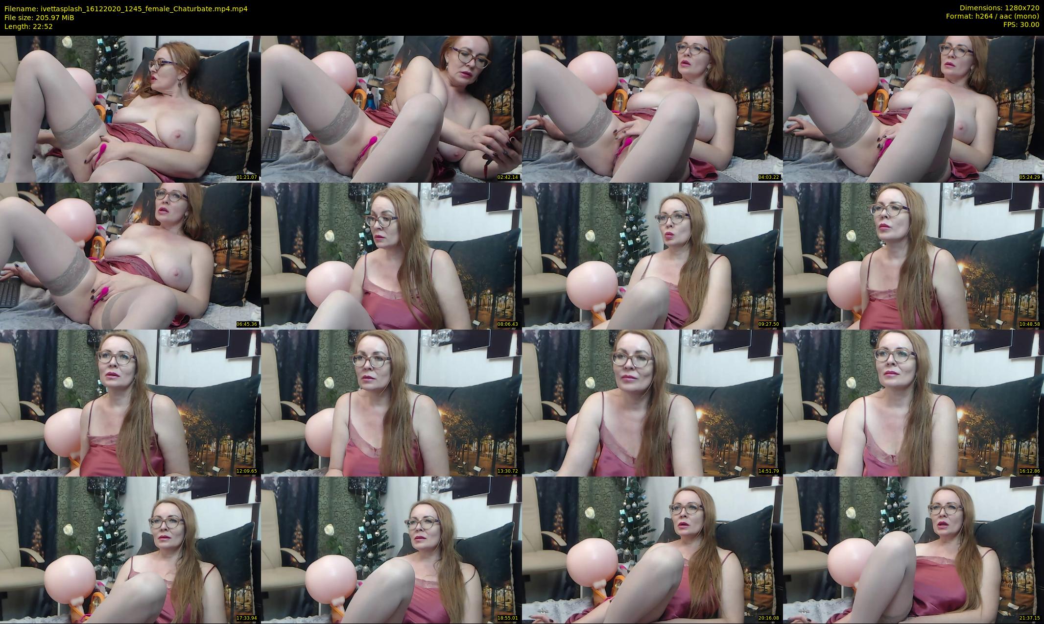 ivettasplash — 23 minute Chaturbate female cam show recording, 720p, Dec 16, 2020