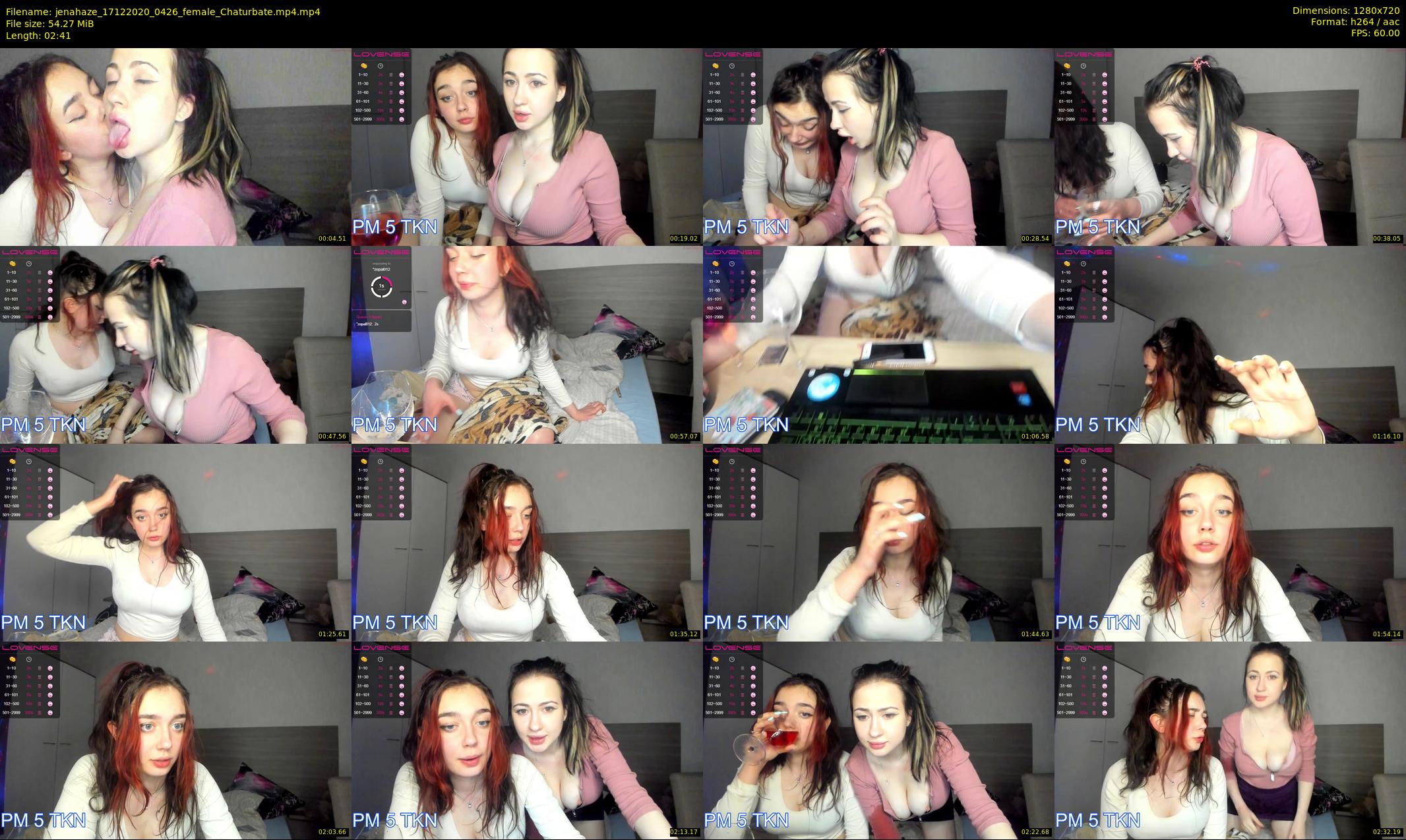 jenahaze — 3 minute Chaturbate female cam show recording, 720p, Dec 17, 2020