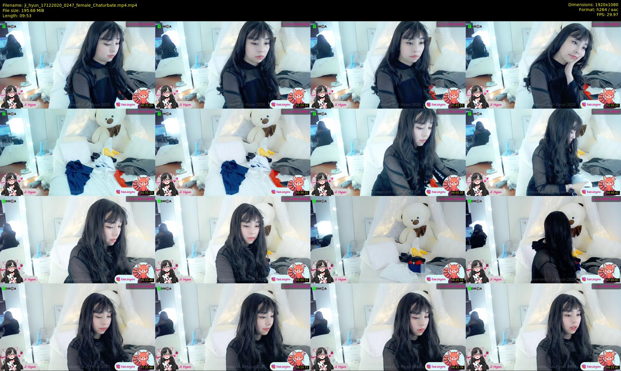 ji_hyun — 10 minute Chaturbate female cam show recording, 1080p, Dec 17, 2020