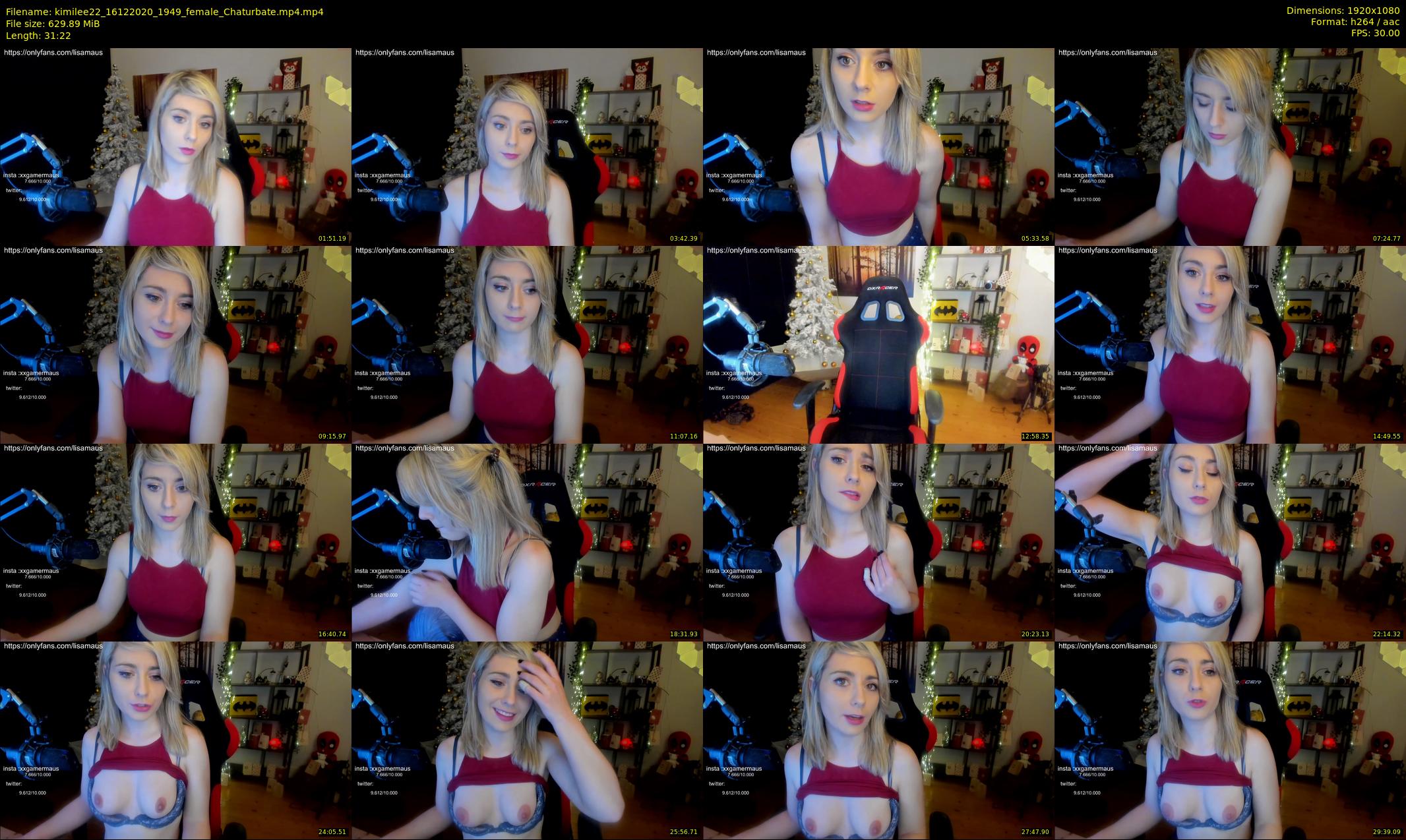 kimilee22 — 32 minute Chaturbate female cam show recording, 1080p, Dec 16, 2020