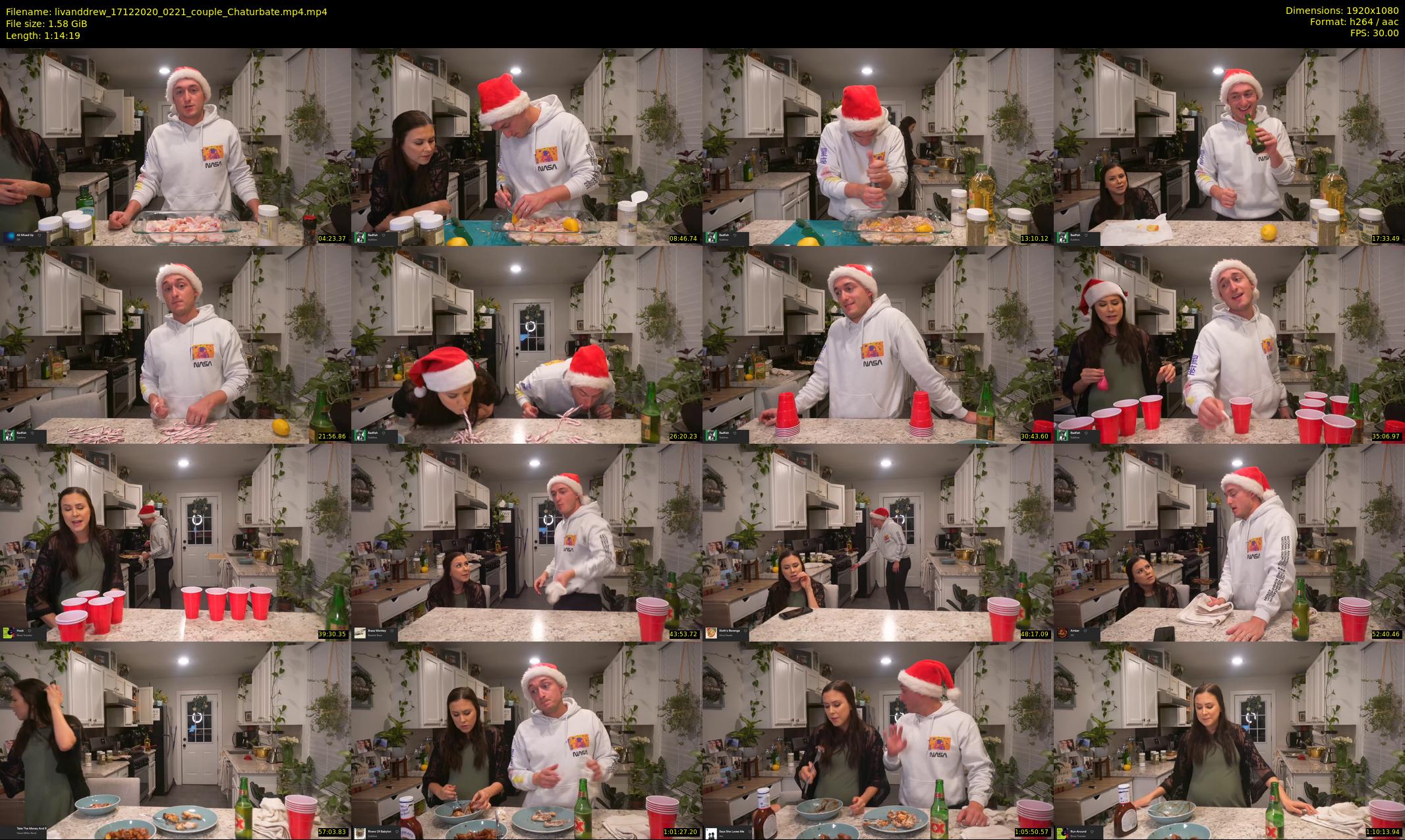 livanddrew — 75 minute Chaturbate couple cam show recording, 1080p, Dec 17, 2020