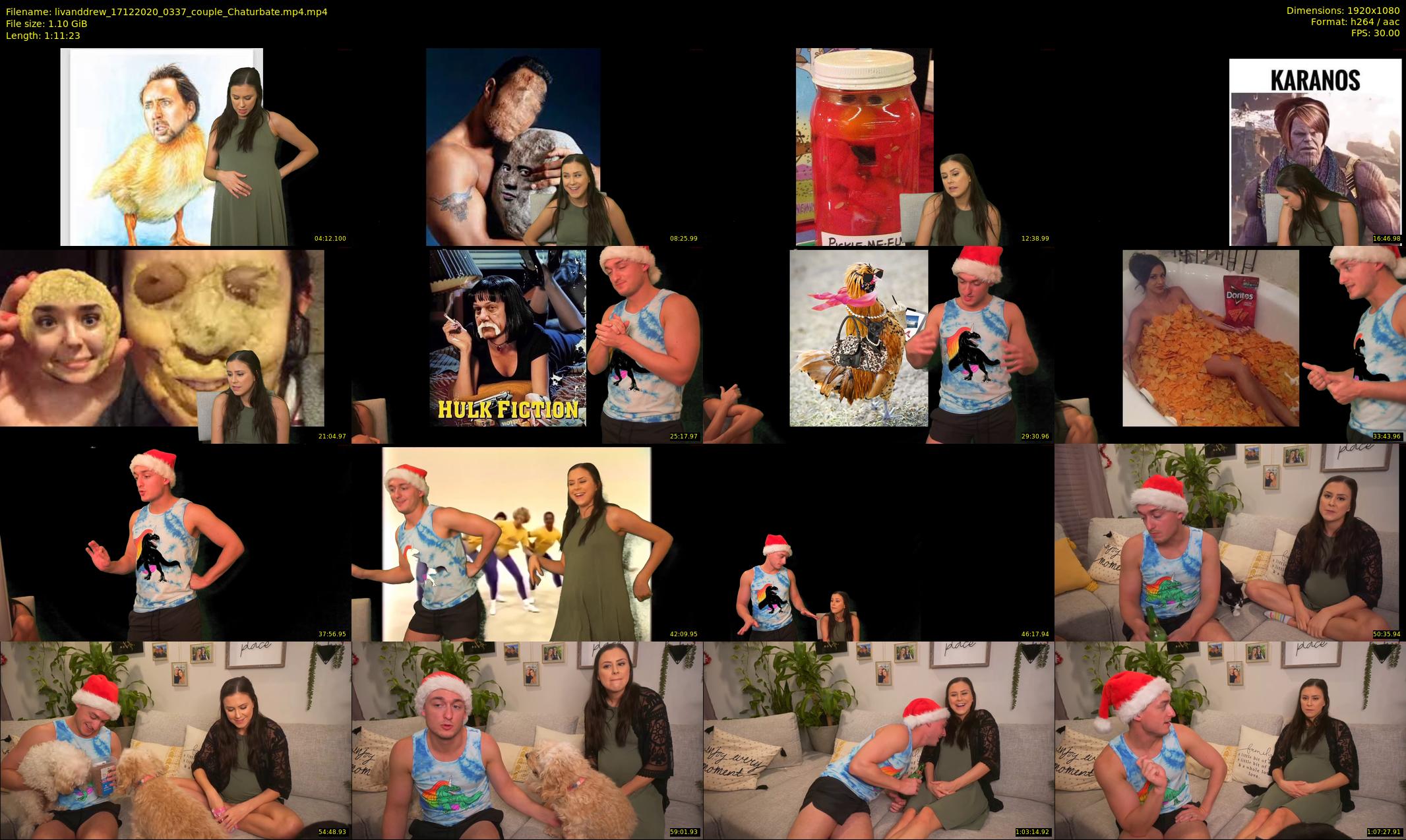 livanddrew — 72 minute Chaturbate couple cam show recording, 1080p, Dec 17, 2020