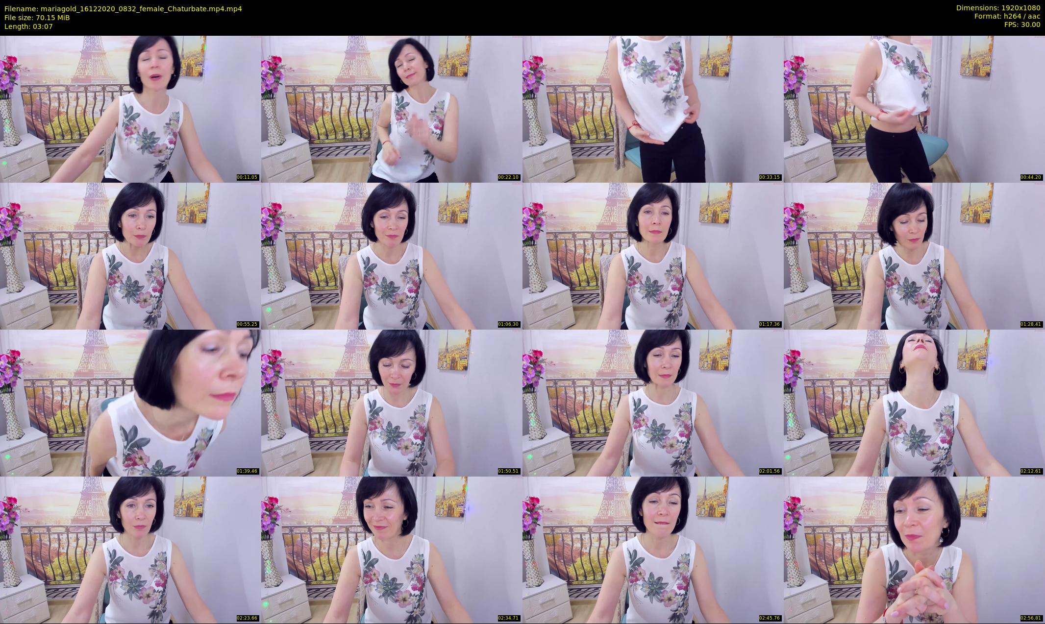 mariagold — 4 minute Chaturbate female cam show recording, 1080p, Dec 16, 2020