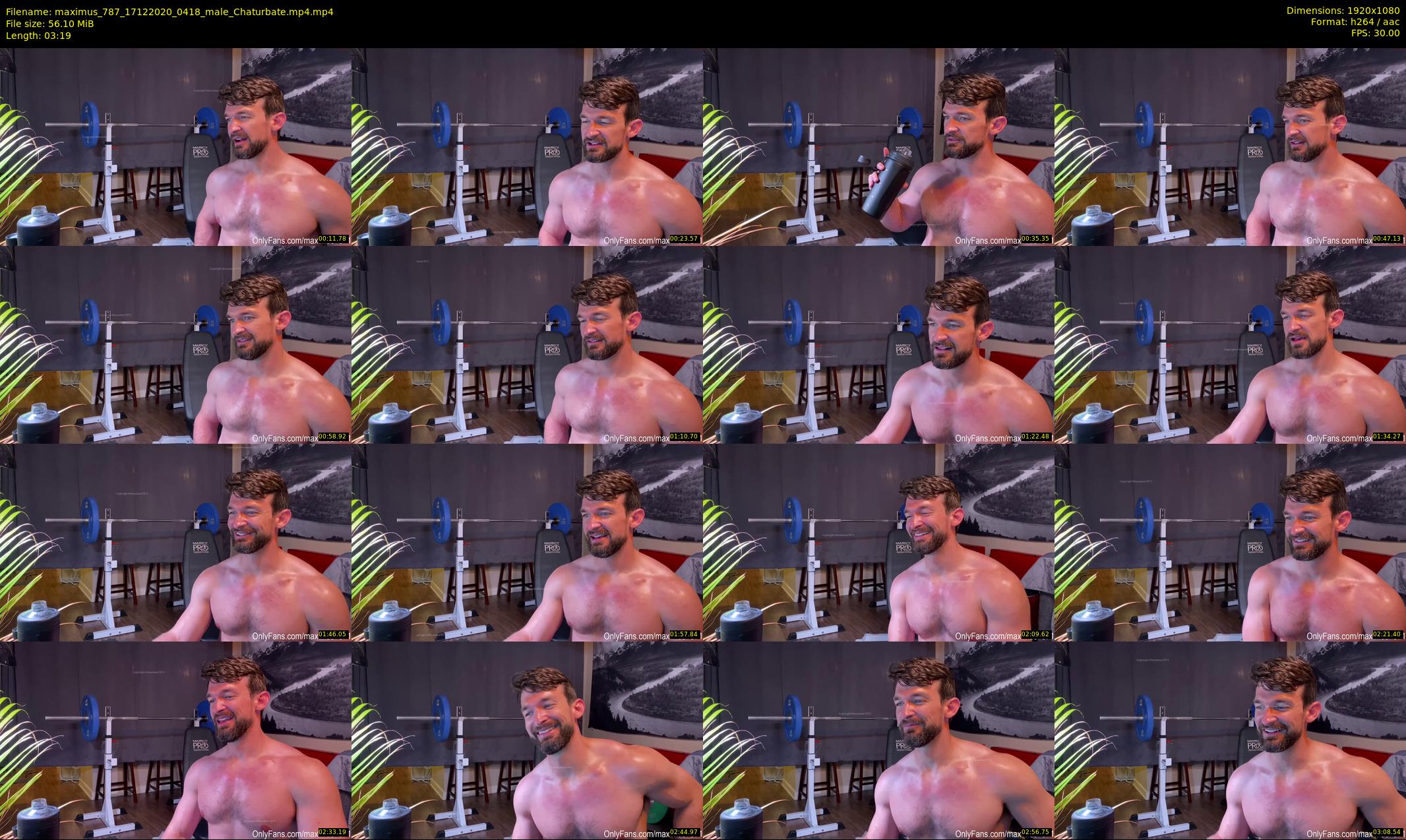 maximus_787 — 4 minute Chaturbate male cam show recording, 1080p, Dec 17, 2020