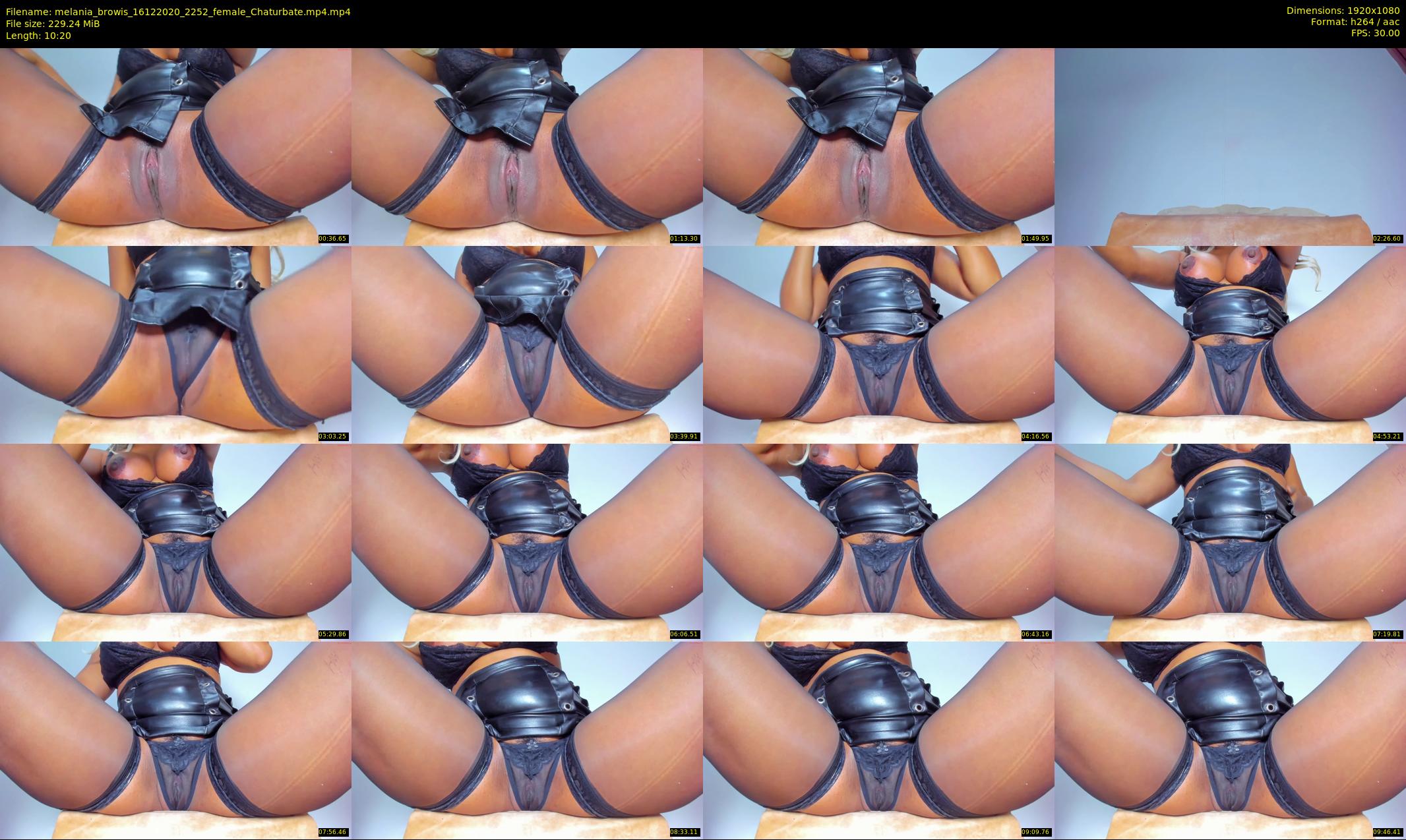 melania_browis — 11 minute Chaturbate female cam show recording, 1080p, Dec 16, 2020