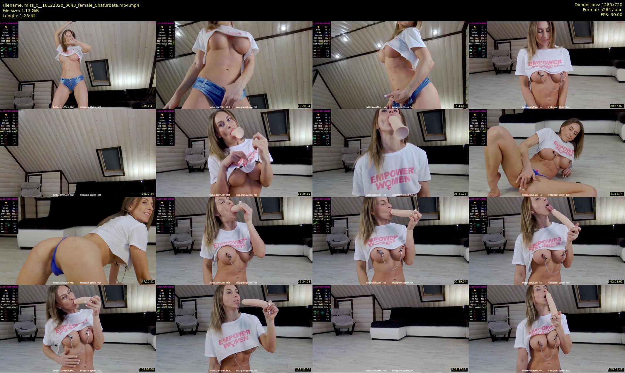 miss_x_ — 89 minute Chaturbate female cam show recording, 720p, Dec 16, 2020