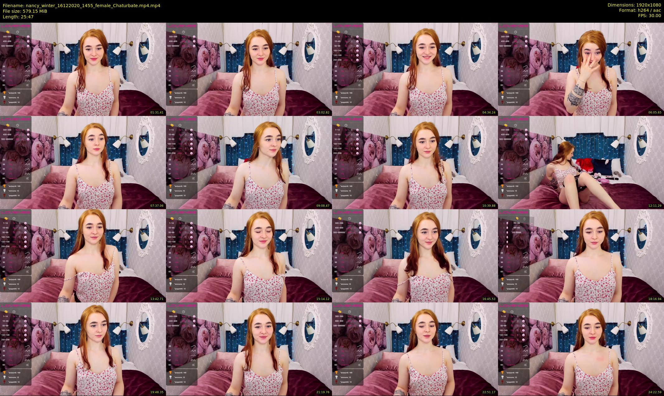nancy_winter — 26 minute Chaturbate female cam show recording, 1080p, Dec 16, 2020