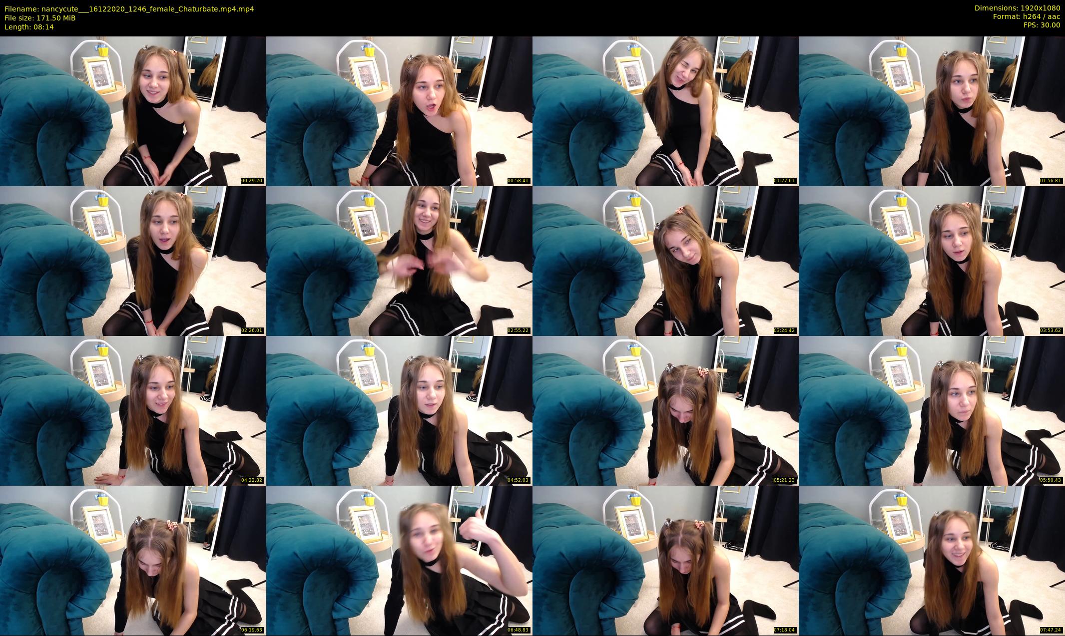 nancycute__ — 9 minute Chaturbate female cam show recording, 1080p, Dec 16, 2020