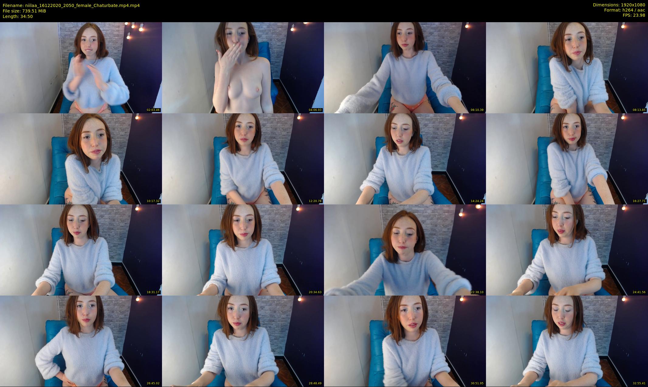 niilaa — 35 minute Chaturbate female cam show recording, 1080p, Dec 16, 2020