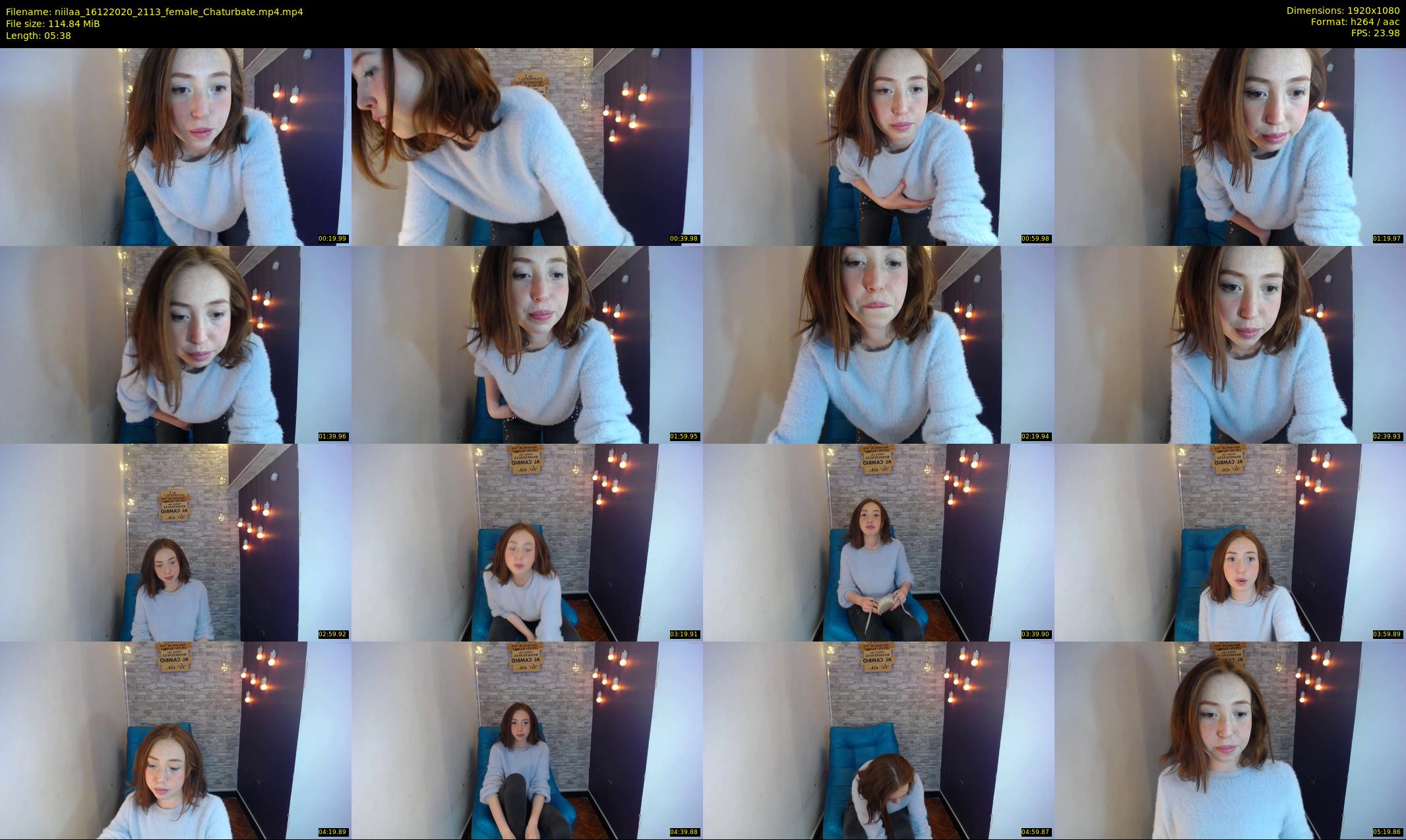 niilaa — 6 minute Chaturbate female cam show recording, 1080p, Dec 16, 2020