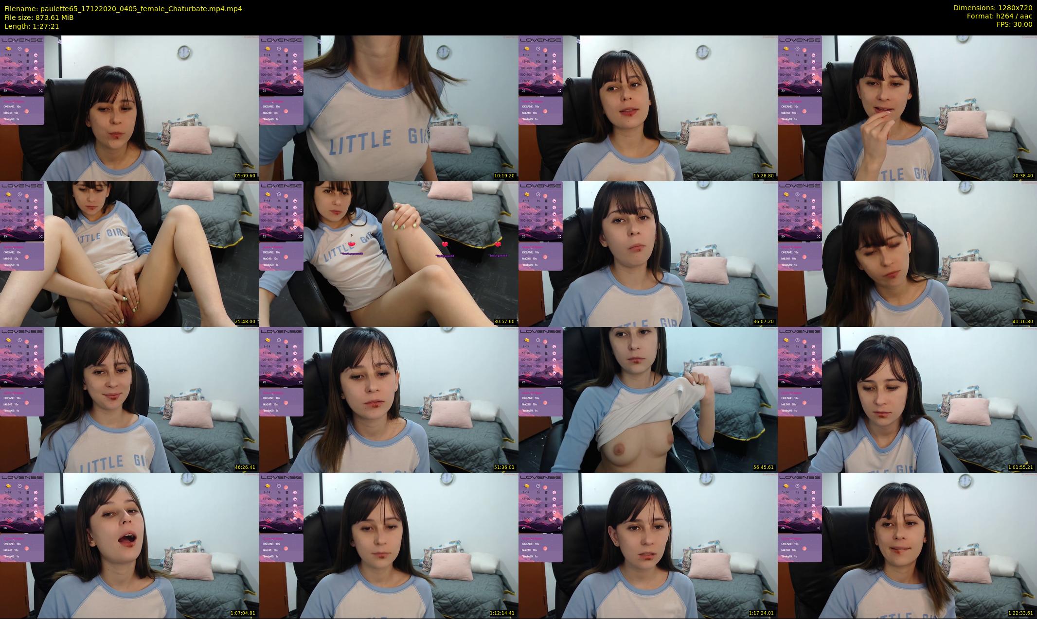paulette65 — 88 minute Chaturbate female cam show recording, 720p, Dec 17, 2020
