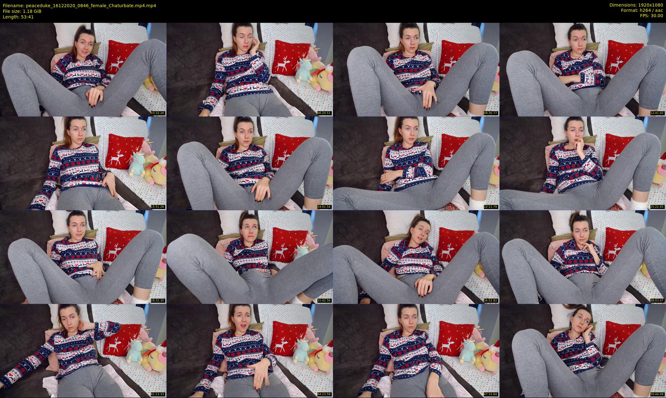peaceduke — 54 minute Chaturbate female cam show recording, 1080p, Dec 16, 2020